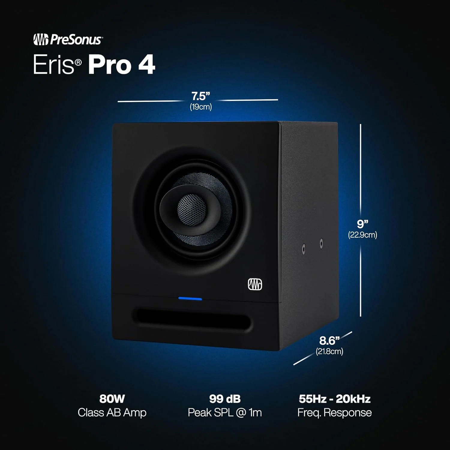 مانیتور استودیویی پریسونوس Eris Pro 4 مانیتور استودیویی پریسونوس Eris Pro 4