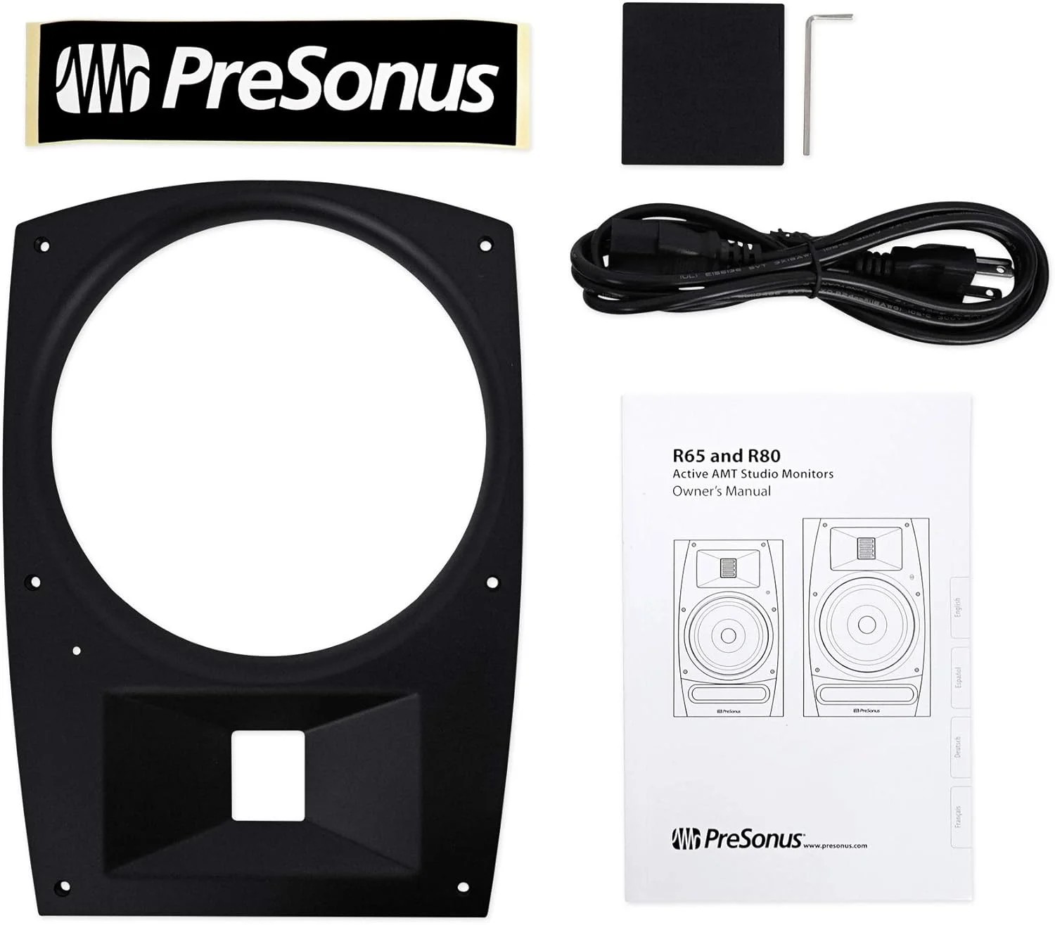 مانیتور استودیویی PreSonus R80 AMT با درایور 8 اینچی و توییتر ریبون مانیتور استودیویی PreSonus R80 AMT با درایور 8 اینچی و توییتر ریبون