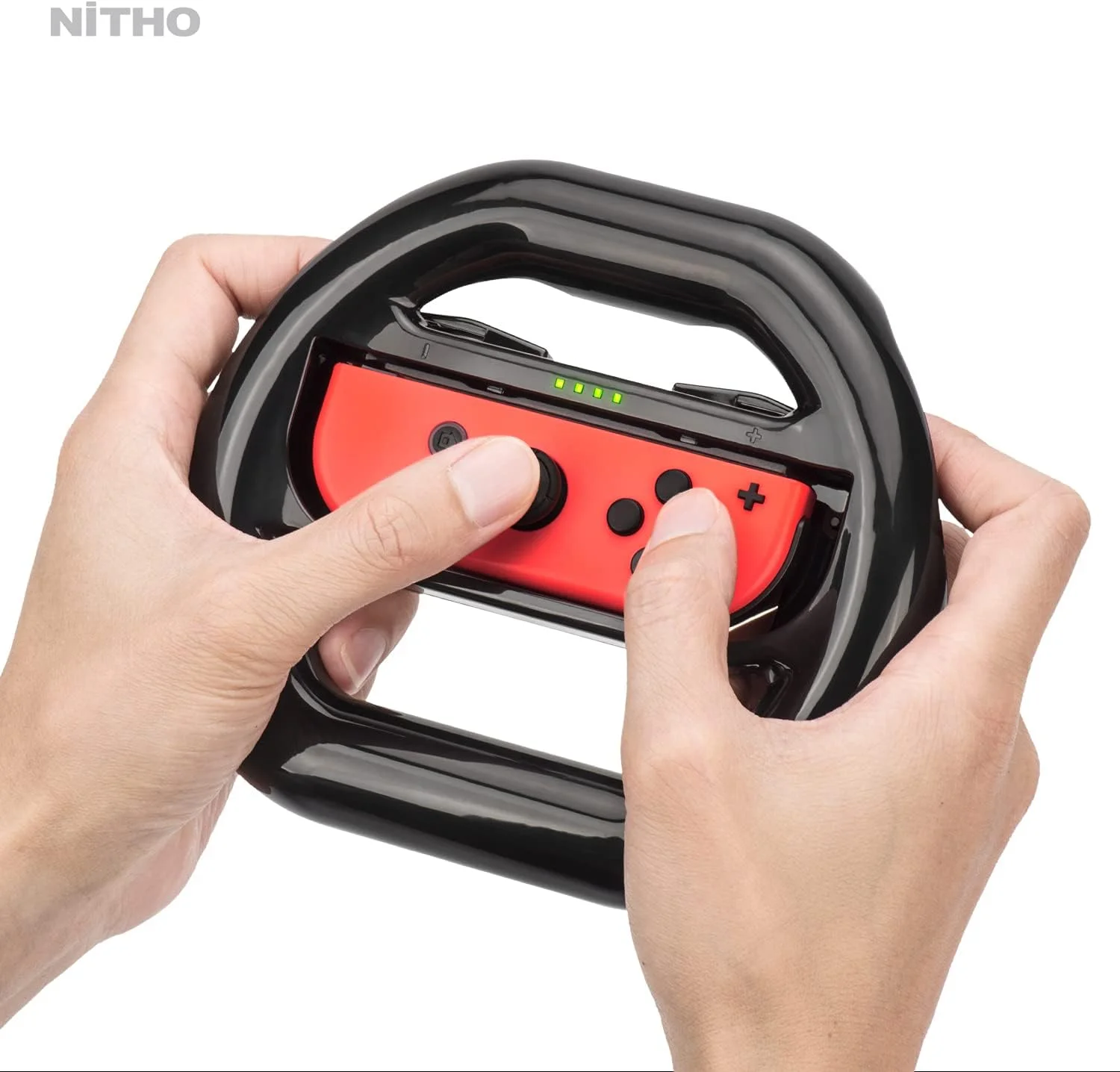 چرخ مسابقه نیثو برای نینتندو سوییچ، ست 2 عددی فرمان برای جوی کان نینتندو سوییچ (2 بسته) لوازم جانبی بازی های مسابقه ای، گریپ کنترلر جوی کان، مشکی چرخ مسابقه نیثو برای نینتندو سوییچ، ست 2 عددی فرمان برای جوی کان نینتندو سوییچ (2 بسته) لوازم جانبی بازی های مسابقه ای، گریپ کنترلر جوی کان، مشکی