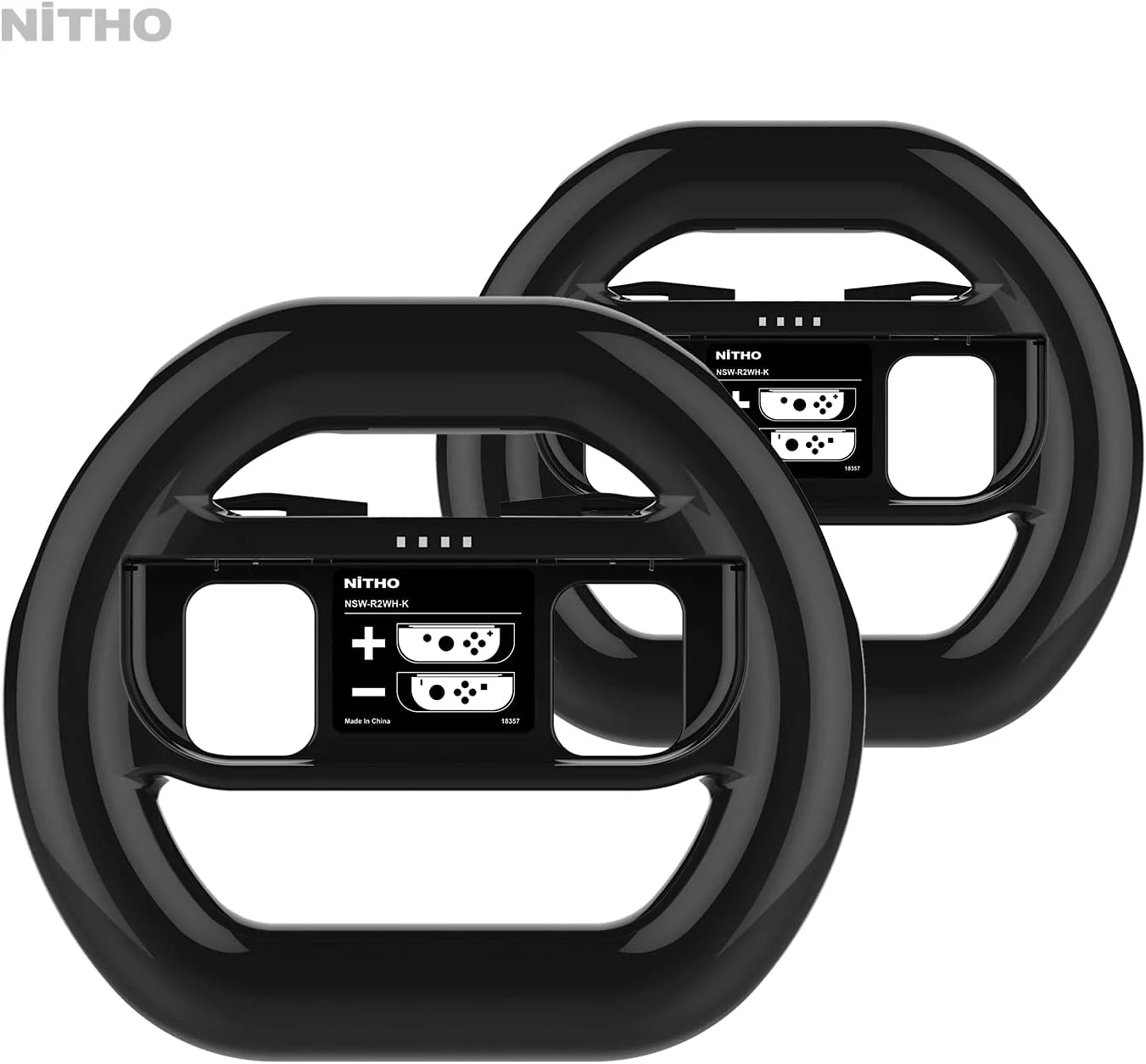 چرخ مسابقه نیثو برای نینتندو سوییچ، ست 2 عددی فرمان برای جوی کان نینتندو سوییچ (2 بسته) لوازم جانبی بازی های مسابقه ای، گریپ کنترلر جوی کان، مشکی چرخ مسابقه نیثو برای نینتندو سوییچ، ست 2 عددی فرمان برای جوی کان نینتندو سوییچ (2 بسته) لوازم جانبی بازی های مسابقه ای، گریپ کنترلر جوی کان، مشکی