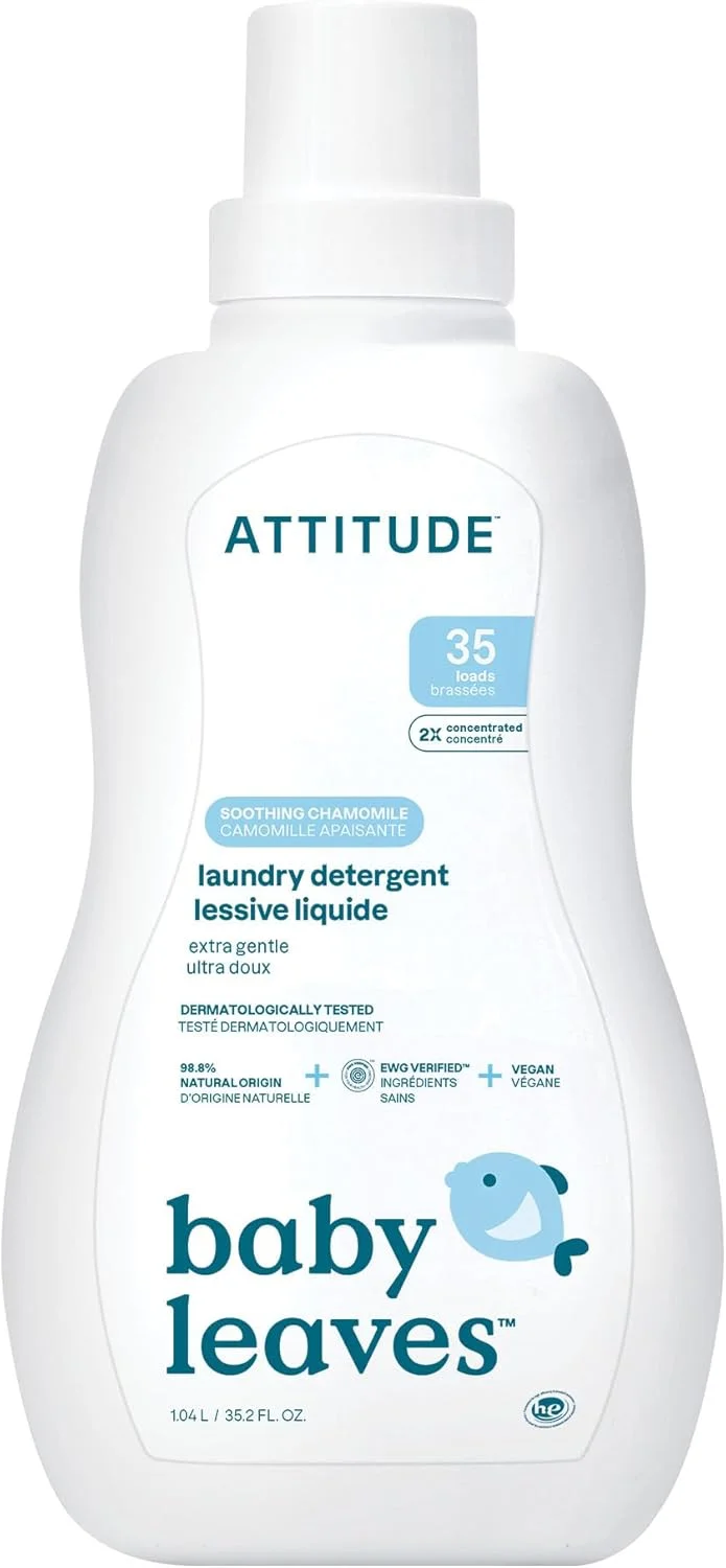مایع لباسشویی کودک Attitude - طبیعی - 35 بار شستشو - 1.05 لیتر - فوق العاده ملایم - بابونه تسکین دهنده
