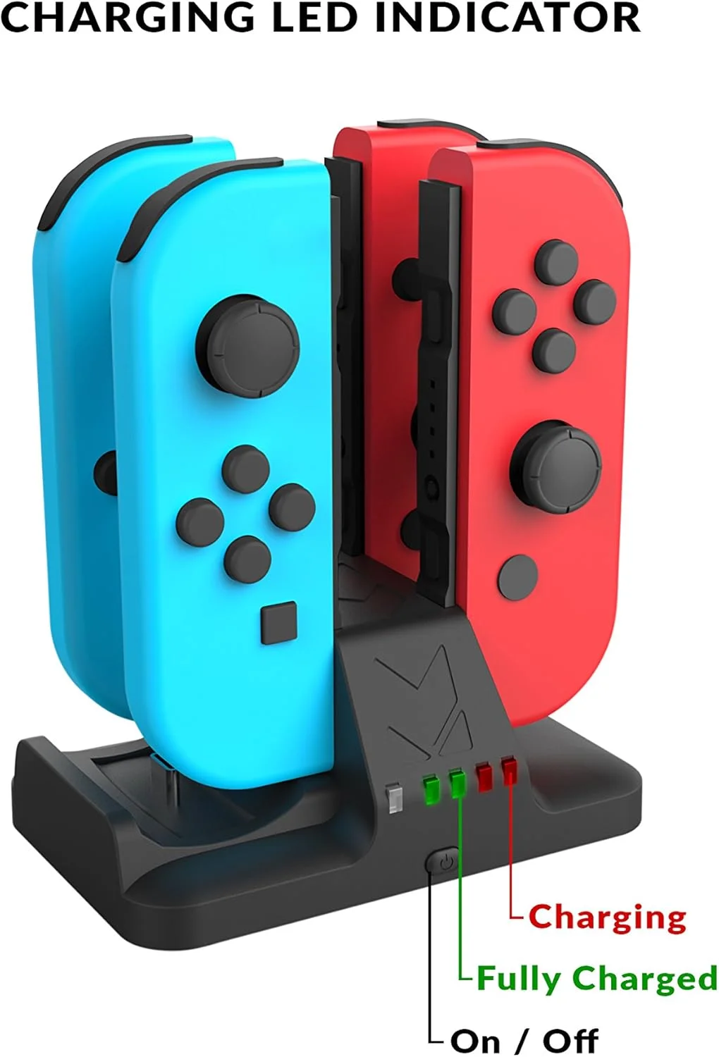 استند شارژ ساب سونیک برای 4 عدد جوی-کان و یک عدد کنترلر پرو سوییچ؛ اتصال USB؛ طراحی جمع و جور با پدهای ضد لغزش؛ جنس TPU؛ شامل 1 کابل USB