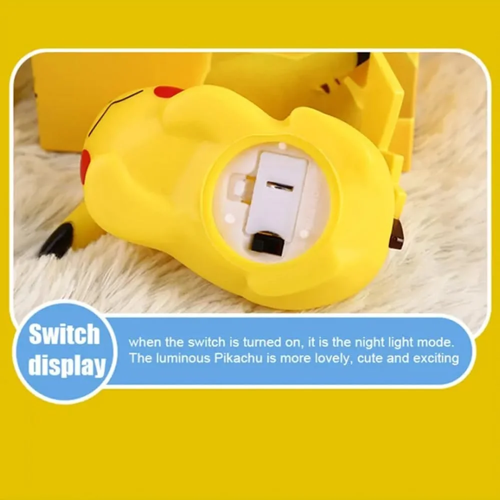 چراغ خواب LED AMERTEER | چراغ خواب کوچک و بامزه پوکمون | چراغ آمینه پیکا درخشان برای دکوراسیون منزل | چراغ رومیزی سیلیکونی LED | هدیه کریسمس عالی برای کودکان، پسران، دختران، کنترل سوئیچ چراغ خواب LED AMERTEER | چراغ خواب کوچک و بامزه پوکمون | چراغ آمینه پیکا درخشان برای دکوراسیون منزل | چراغ رومیزی سیلیکونی LED | هدیه کریسمس عالی برای کودکان، پسران، دختران، کنترل سوئیچ