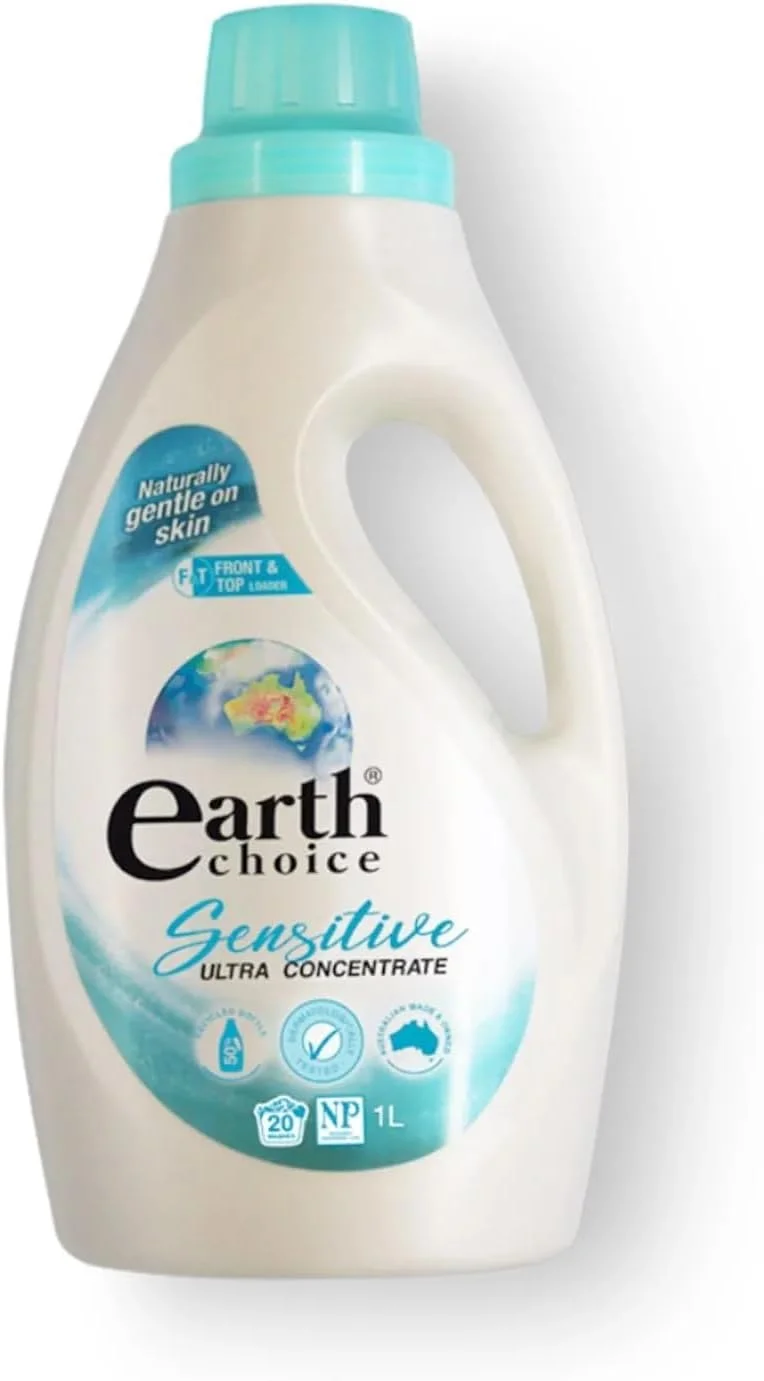 مایع لباسشویی مناسب پوست‌های حساس Earth Choice حجم 1 لیتر