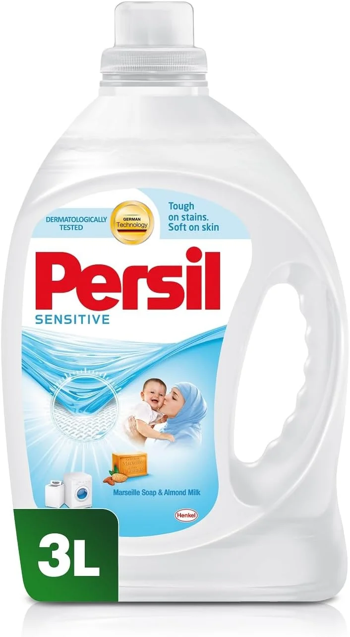 مایع لباسشویی پرسیل مخصوص پوست های حساس 3 لیتری مایع لباسشویی پرسیل مخصوص پوست های حساس 3 لیتری