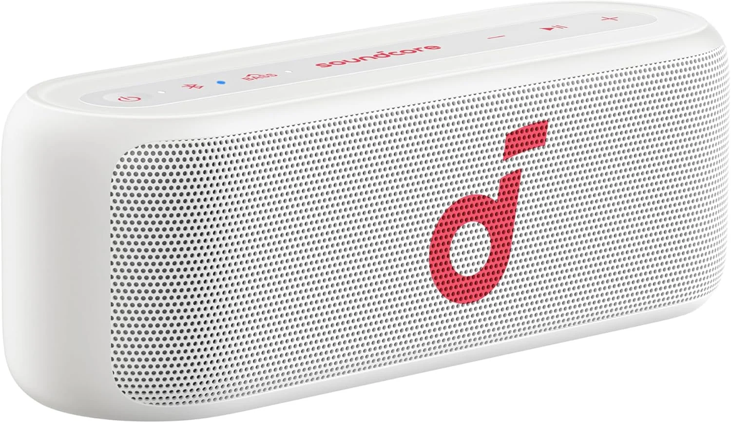 اسپیکر بلوتوثی قابل حمل 20 واتی Soundcore Select 2S، فناوری BassUp™، پخش 16 ساعته، اتصال استریو بی سیم، ضد آب IPX7، ایده آل برای پیاده روی، دوچرخه سواری و سایر ماجراجویی ها.