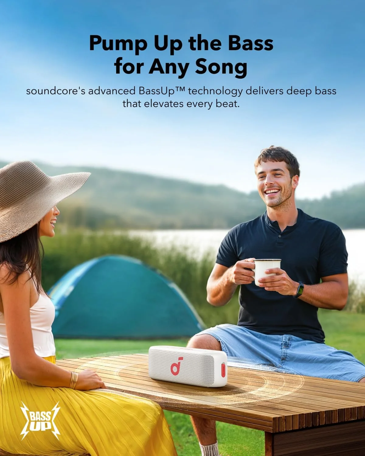 اسپیکر بلوتوثی قابل حمل 20 واتی Soundcore Select 2S، فناوری BassUp™، پخش 16 ساعته، اتصال استریو بی سیم، ضد آب IPX7، ایده آل برای پیاده روی، دوچرخه سواری و سایر ماجراجویی ها. اسپیکر بلوتوثی قابل حمل 20 واتی Soundcore Select 2S، فناوری BassUp™، پخش 16 ساعته، اتصال استریو بی سیم، ضد آب IPX7، ایده آل برای پیاده روی، دوچرخه سواری و سایر ماجراجویی ها.