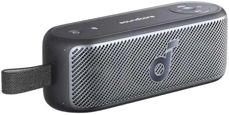 اسپیکر بلوتوثی soundcore Motion 100، اسپیکر قابل حمل با کیفیت Hi-Res بی سیم، 2 درایور فول رنج برای صدای استریو، اکولایزر قابل تنظیم، بیس قدرتمند، IPX7، طراحی فوق العاده قابل حمل برای استفاده در فضای باز اسپیکر بلوتوثی soundcore Motion 100، اسپیکر قابل حمل با کیفیت Hi-Res بی سیم، 2 درایور فول رنج برای صدای استریو، اکولایزر قابل تنظیم، بیس قدرتمند، IPX7، طراحی فوق العاده قابل حمل برای استفاده در فضای باز
