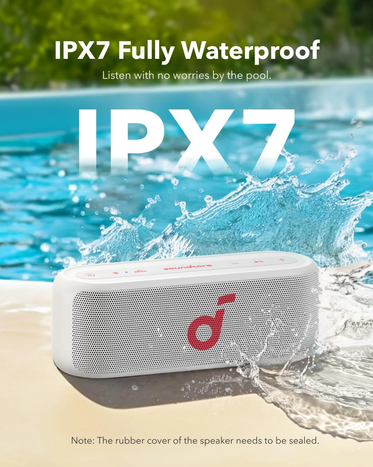 اسپیکر بلوتوثی قابل حمل 20 واتی Soundcore Select 2S، فناوری BassUp™، پخش 16 ساعته، اتصال استریو بی سیم، ضد آب IPX7، ایده آل برای پیاده روی، دوچرخه سواری و سایر ماجراجویی ها. اسپیکر بلوتوثی قابل حمل 20 واتی Soundcore Select 2S، فناوری BassUp™، پخش 16 ساعته، اتصال استریو بی سیم، ضد آب IPX7، ایده آل برای پیاده روی، دوچرخه سواری و سایر ماجراجویی ها.