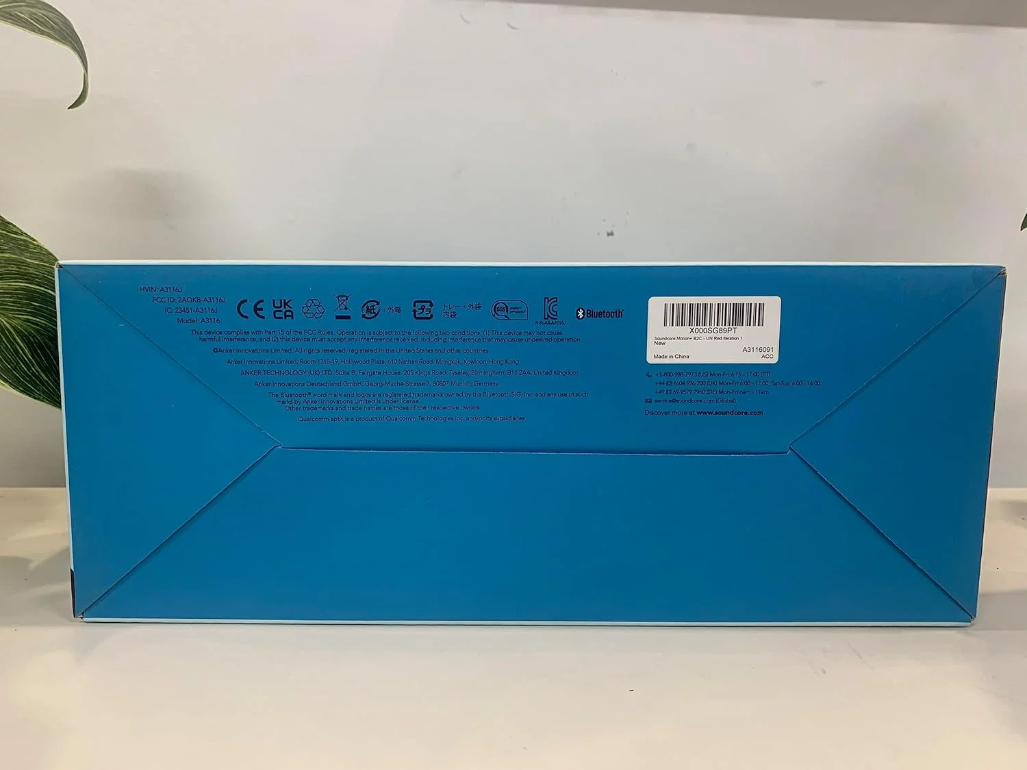 اسپیکر بلوتوثی 30 وات انکر مدل Soundcore Motion + A3116H11 - مشکی اسپیکر بلوتوثی 30 وات انکر مدل Soundcore Motion + A3116H11 - مشکی