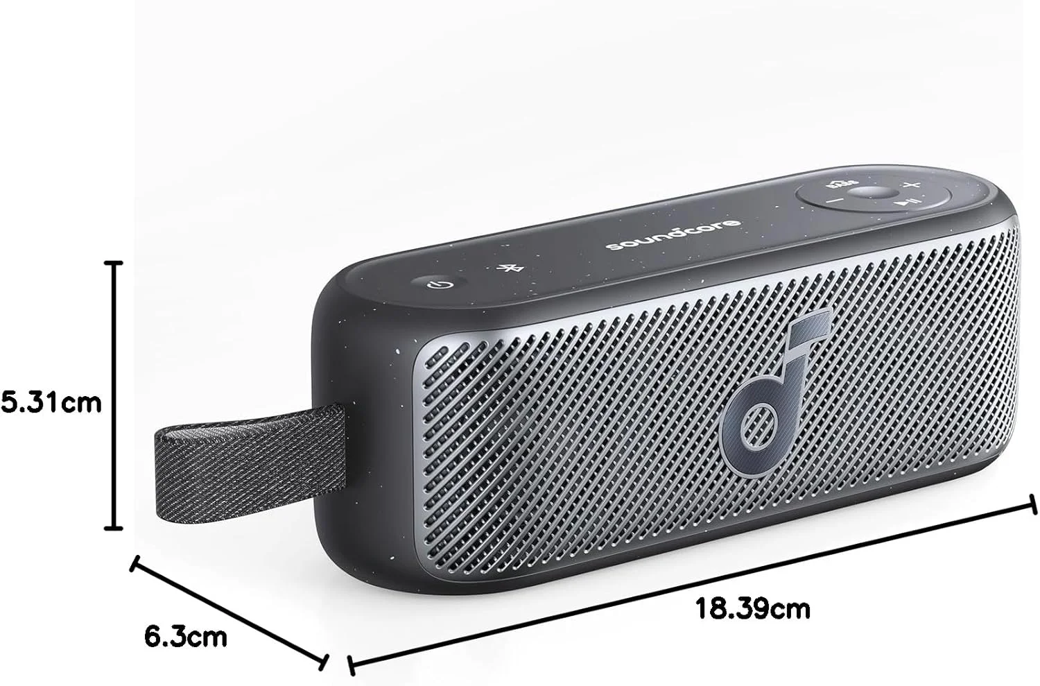 اسپیکر بلوتوثی soundcore Motion 100، اسپیکر قابل حمل با کیفیت Hi-Res بی سیم، 2 درایور فول رنج برای صدای استریو، اکولایزر قابل تنظیم، بیس قدرتمند، IPX7، طراحی فوق العاده قابل حمل برای استفاده در فضای باز اسپیکر بلوتوثی soundcore Motion 100، اسپیکر قابل حمل با کیفیت Hi-Res بی سیم، 2 درایور فول رنج برای صدای استریو، اکولایزر قابل تنظیم، بیس قدرتمند، IPX7، طراحی فوق العاده قابل حمل برای استفاده در فضای باز
