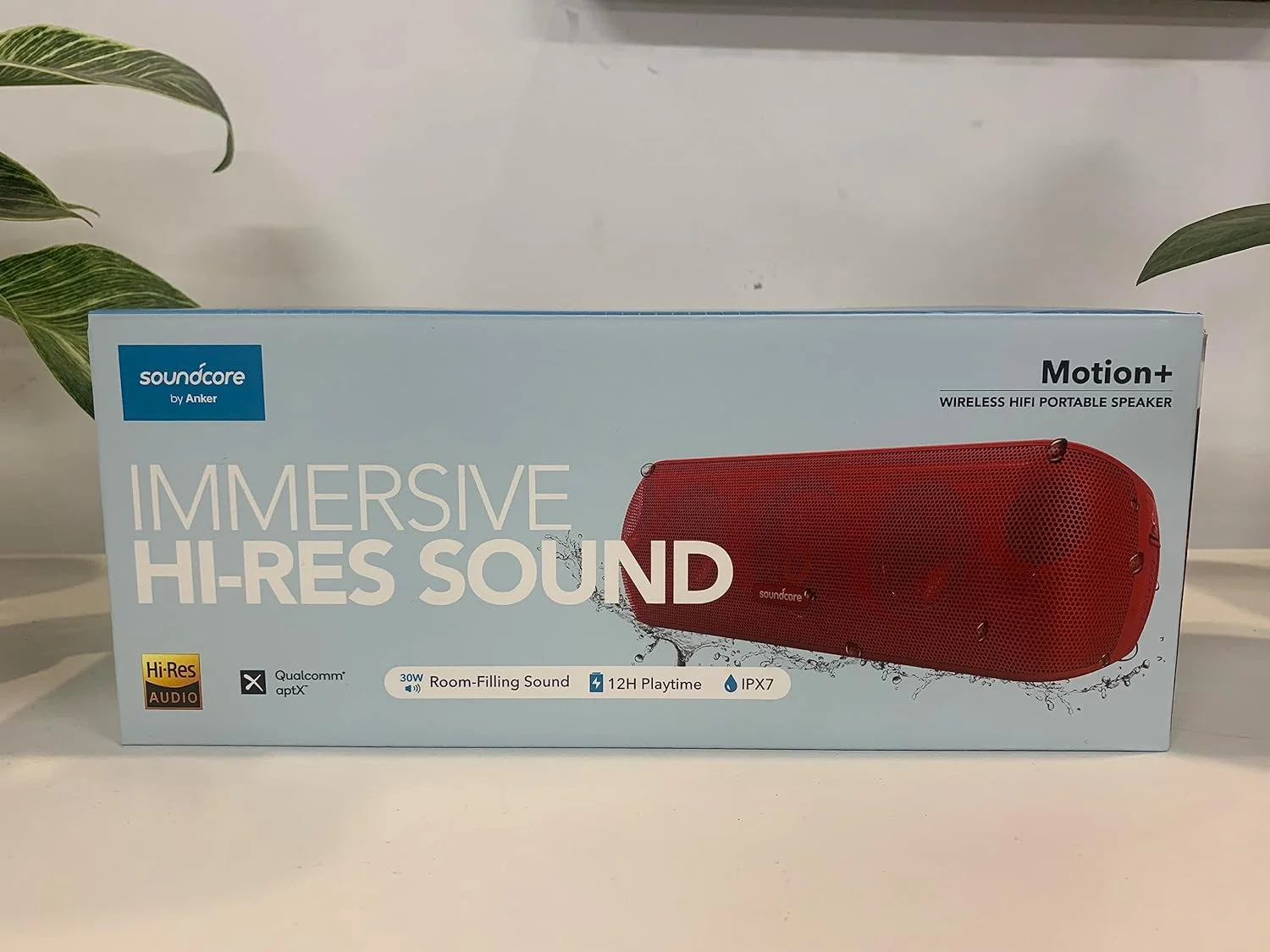 اسپیکر بلوتوثی 30 وات انکر مدل Soundcore Motion + A3116H11 - مشکی اسپیکر بلوتوثی 30 وات انکر مدل Soundcore Motion + A3116H11 - مشکی