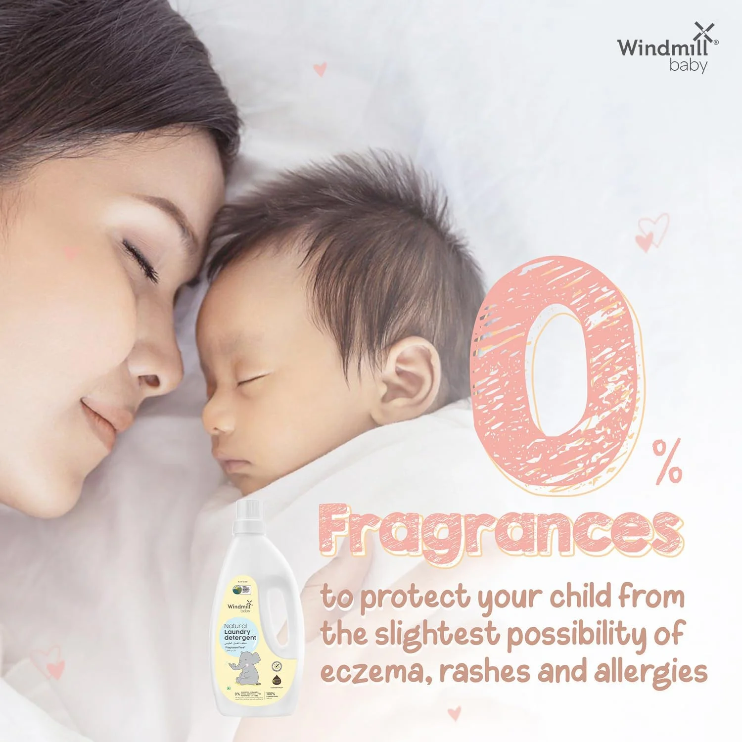 مایع لباسشویی کودک Windmill، ضد حساسیت و مناسب پوست حساس، دارای گواهی USDA Natural، مناسب نوزادان و پوست های حساس، دارای آنزیم های زیستی، بدون عطر - 900 میلی لیتر مایع لباسشویی کودک Windmill، ضد حساسیت و مناسب پوست حساس، دارای گواهی USDA Natural، مناسب نوزادان و پوست های حساس، دارای آنزیم های زیستی، بدون عطر - 900 میلی لیتر