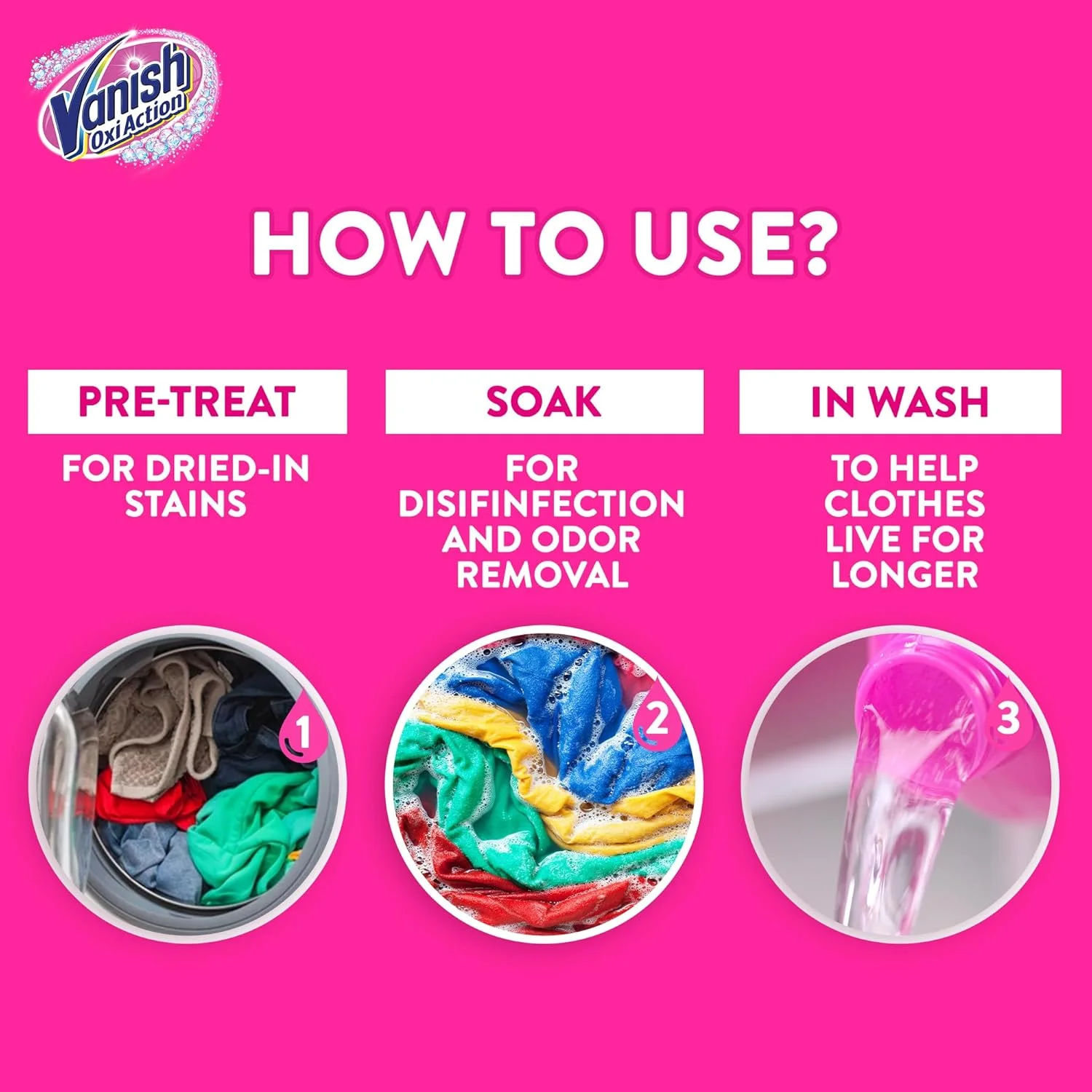 مایع لکه بر لباس ونیش 1 لیتر + 1 لیتر رایگان برای لباس های رنگی و سفید مایع لکه بر لباس ونیش 1 لیتر + 1 لیتر رایگان برای لباس های رنگی و سفید