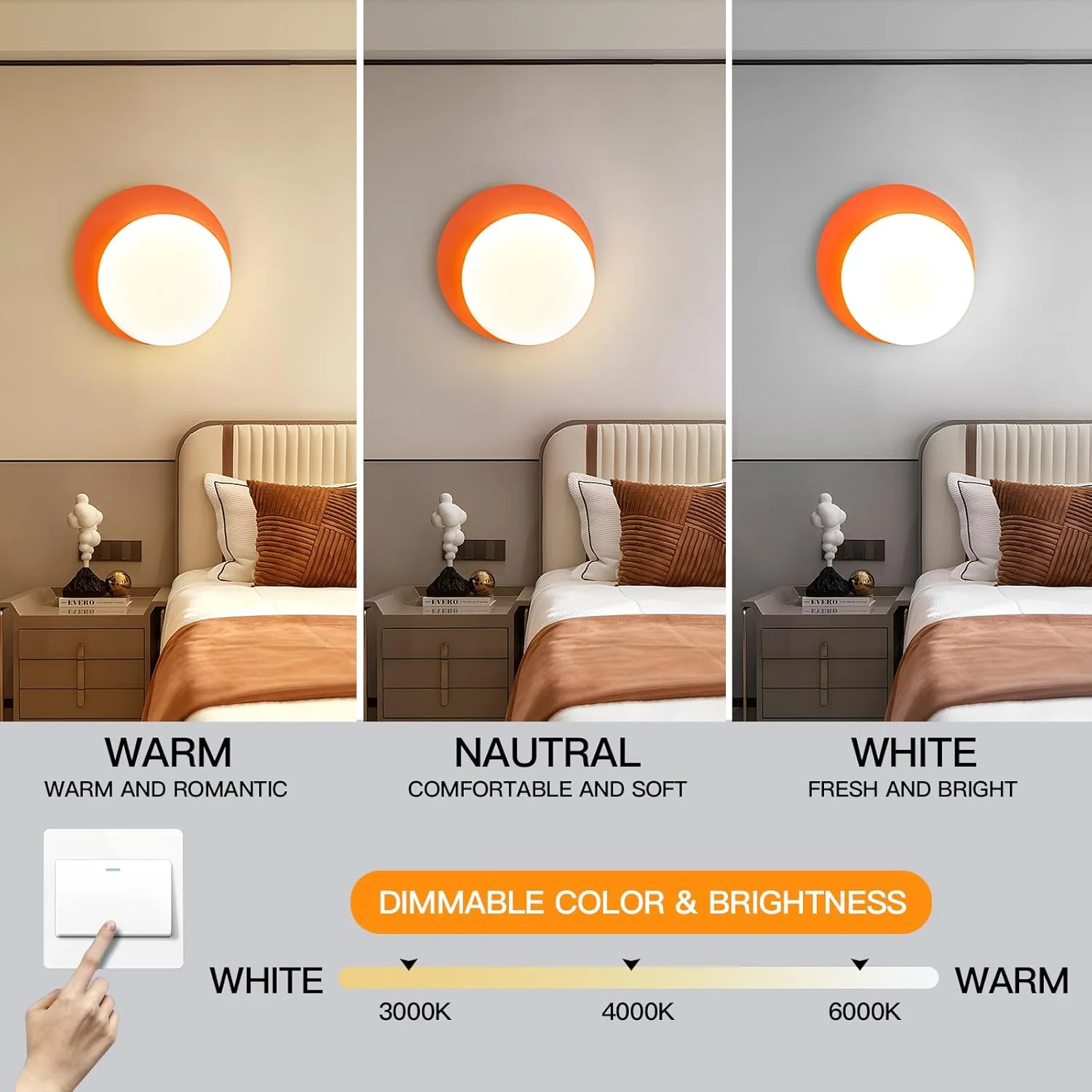 چراغ دیواری LED مدل YT YATAI LIGHTING، چراغ دیواری گرد مدرن، چراغ دیواری LED نوردیک، شمعدان دیواری مینیمالیستی دکوراسیون داخلی منزل برای اتاق نشیمن، اتاق خواب و راهرو چراغ دیواری LED مدل YT YATAI LIGHTING، چراغ دیواری گرد مدرن، چراغ دیواری LED نوردیک، شمعدان دیواری مینیمالیستی دکوراسیون داخلی منزل برای اتاق نشیمن، اتاق خواب و راهرو