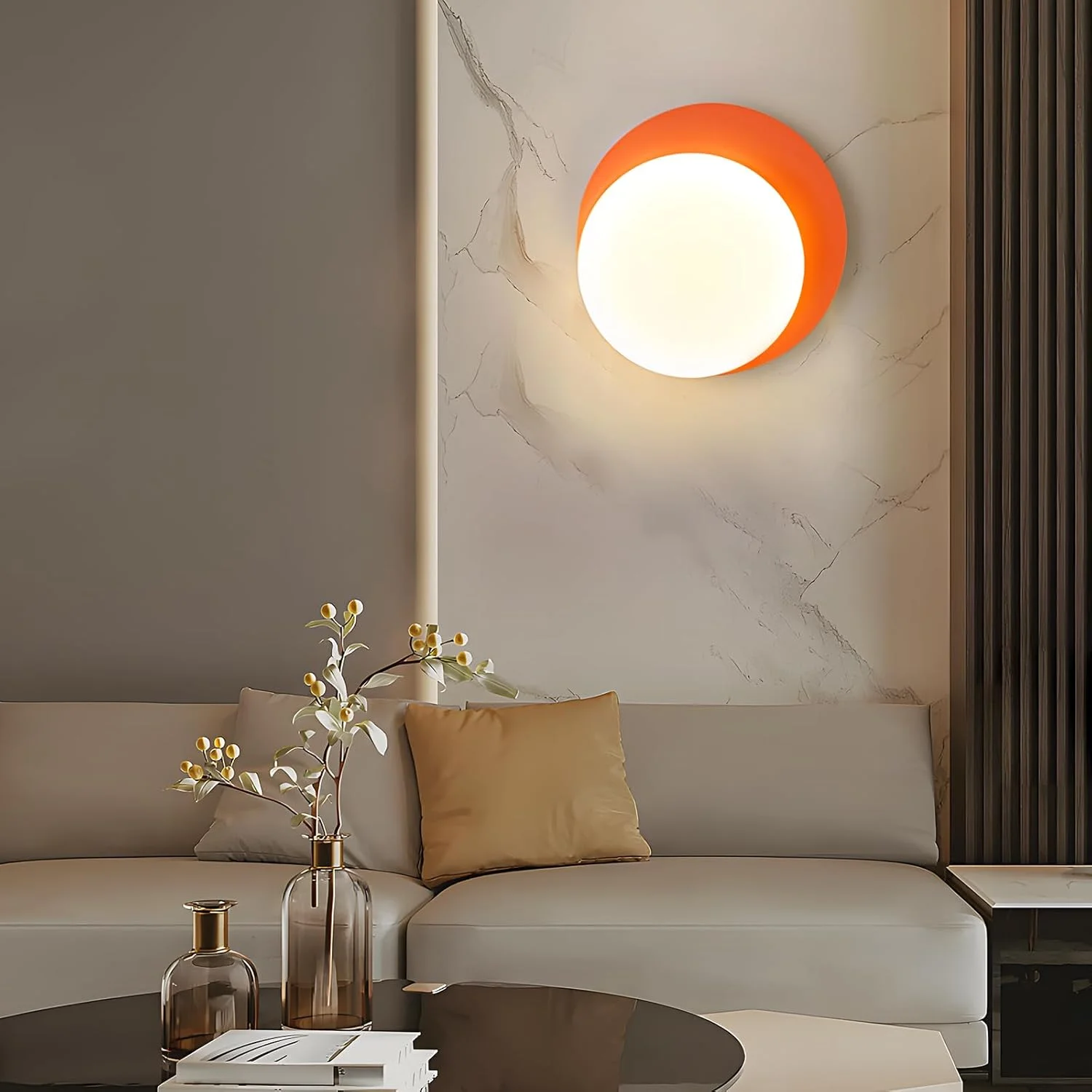 چراغ دیواری LED مدل YT YATAI LIGHTING، چراغ دیواری گرد مدرن، چراغ دیواری LED نوردیک، شمعدان دیواری مینیمالیستی دکوراسیون داخلی منزل برای اتاق نشیمن، اتاق خواب و راهرو چراغ دیواری LED مدل YT YATAI LIGHTING، چراغ دیواری گرد مدرن، چراغ دیواری LED نوردیک، شمعدان دیواری مینیمالیستی دکوراسیون داخلی منزل برای اتاق نشیمن، اتاق خواب و راهرو