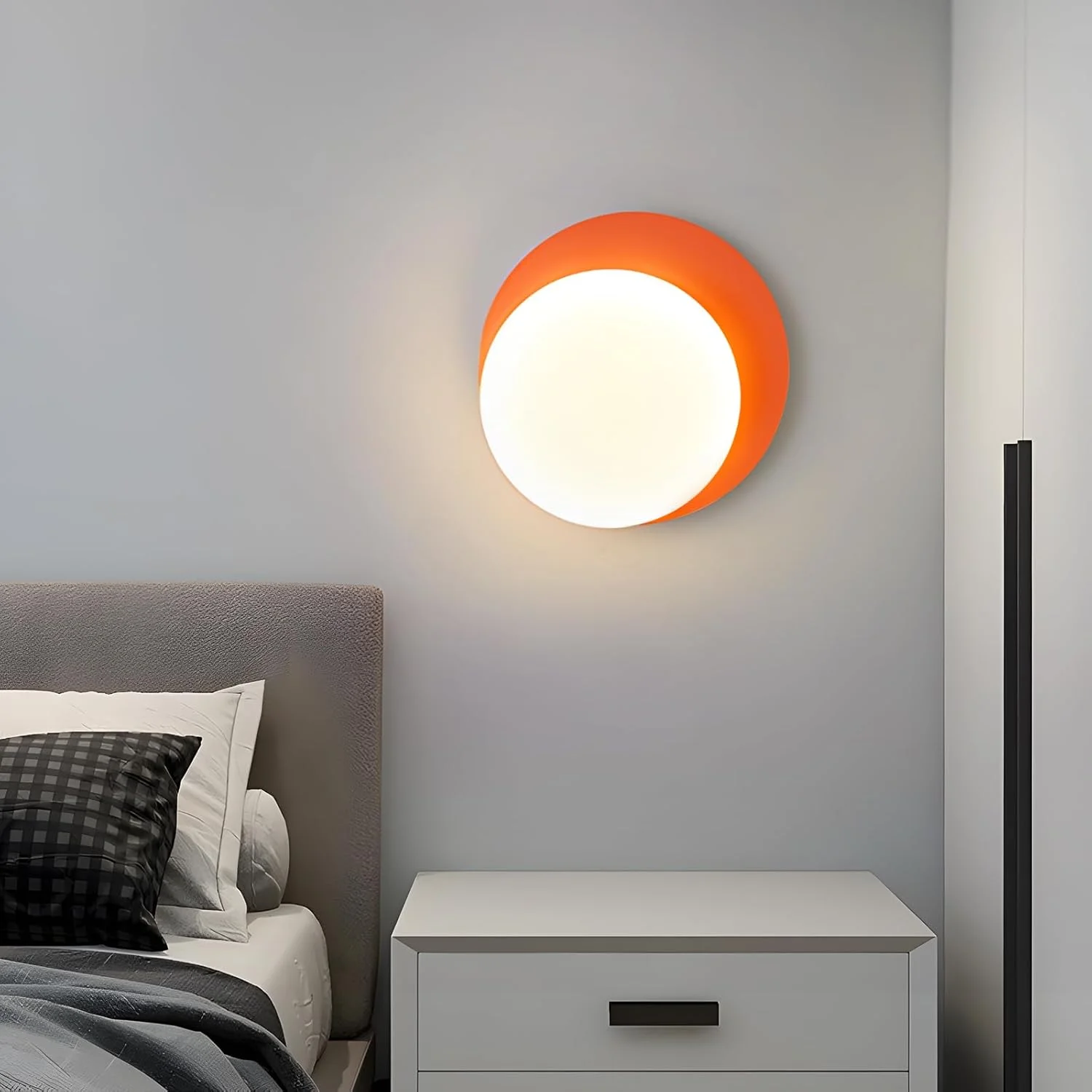 چراغ دیواری LED مدل YT YATAI LIGHTING، چراغ دیواری گرد مدرن، چراغ دیواری LED نوردیک، شمعدان دیواری مینیمالیستی دکوراسیون داخلی منزل برای اتاق نشیمن، اتاق خواب و راهرو چراغ دیواری LED مدل YT YATAI LIGHTING، چراغ دیواری گرد مدرن، چراغ دیواری LED نوردیک، شمعدان دیواری مینیمالیستی دکوراسیون داخلی منزل برای اتاق نشیمن، اتاق خواب و راهرو