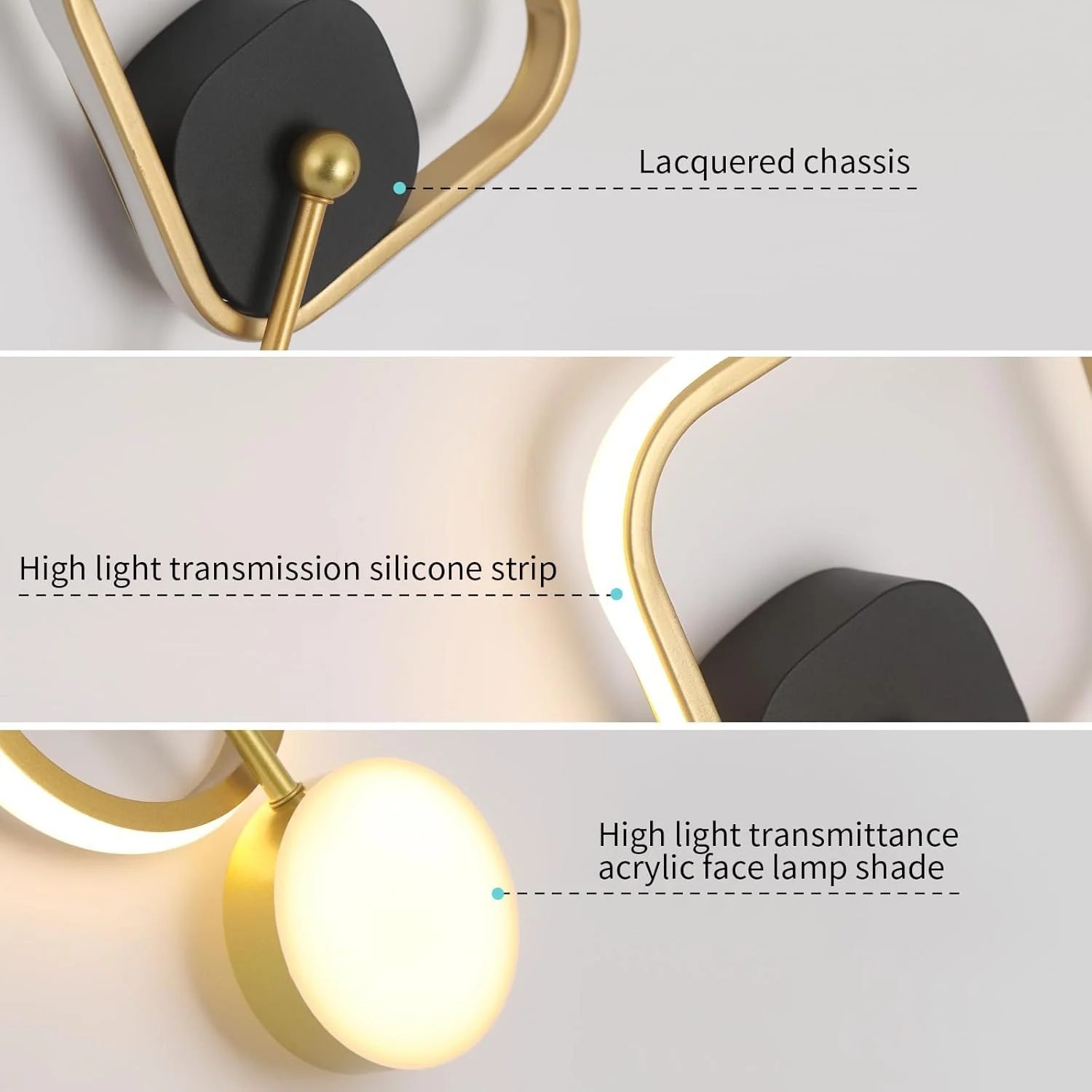 چراغ دیواری مدرن YT YATAI LIGHTING، چراغ دیواری LED برای اتاق خواب، اتاق نشیمن، راهرو، راه پله، چراغ دیواری سفید، چراغ دیواری دیواری داخلی 20 وات 3000K-6000K، مساحت قابل استفاده 5-8 متر مربع چراغ دیواری مدرن YT YATAI LIGHTING، چراغ دیواری LED برای اتاق خواب، اتاق نشیمن، راهرو، راه پله، چراغ دیواری سفید، چراغ دیواری دیواری داخلی 20 وات 3000K-6000K، مساحت قابل استفاده 5-8 متر مربع