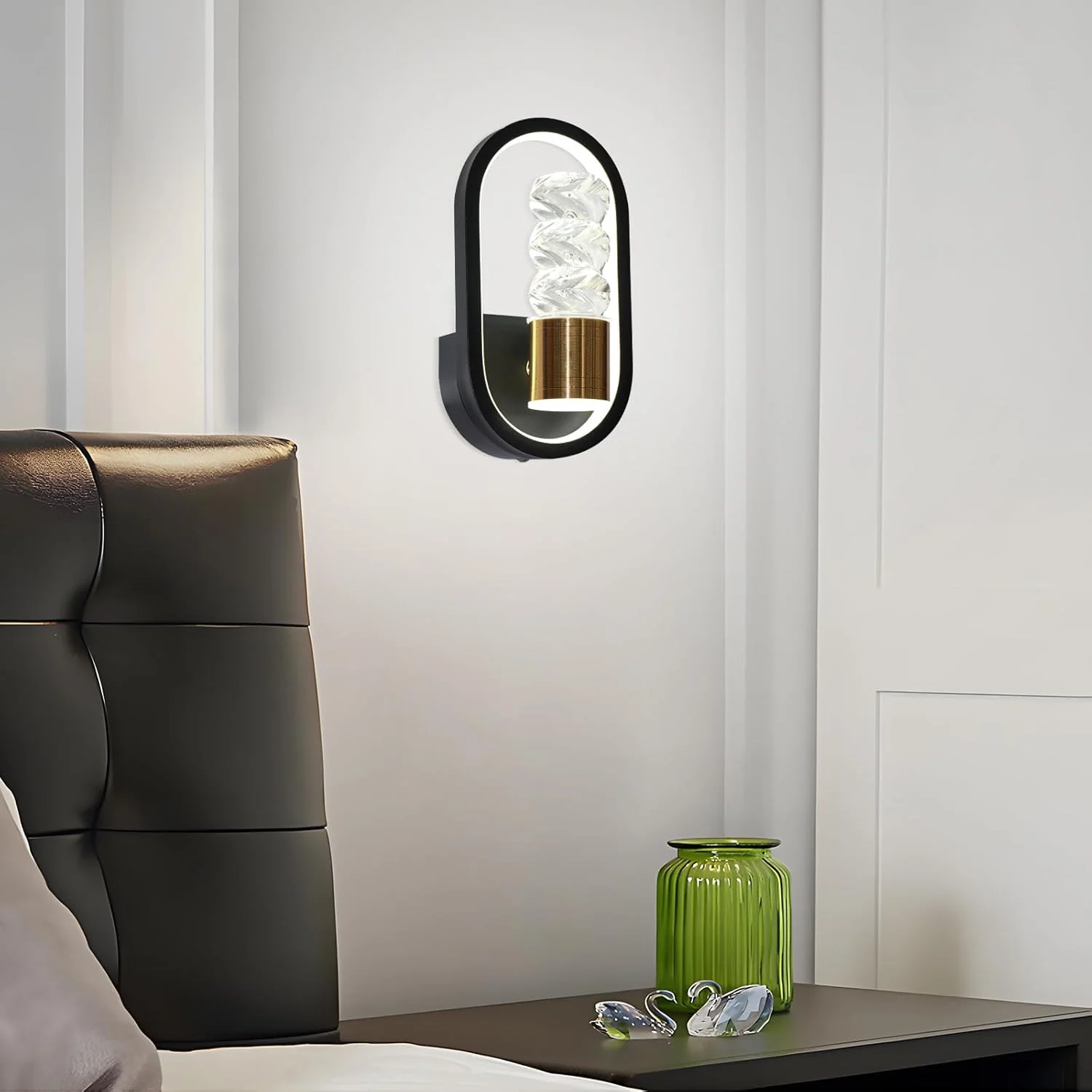 چراغ دیواری LED مدل YT YATAI LIGHTING، چراغ های دیواری LED اتاق نشیمن داخلی، اتاق خواب، چراغ دیواری کنار تخت، اتاق نشیمن خلاقانه مینیمالیستی مدرن، راه پله، چراغ دیواری راهرو، 18 وات