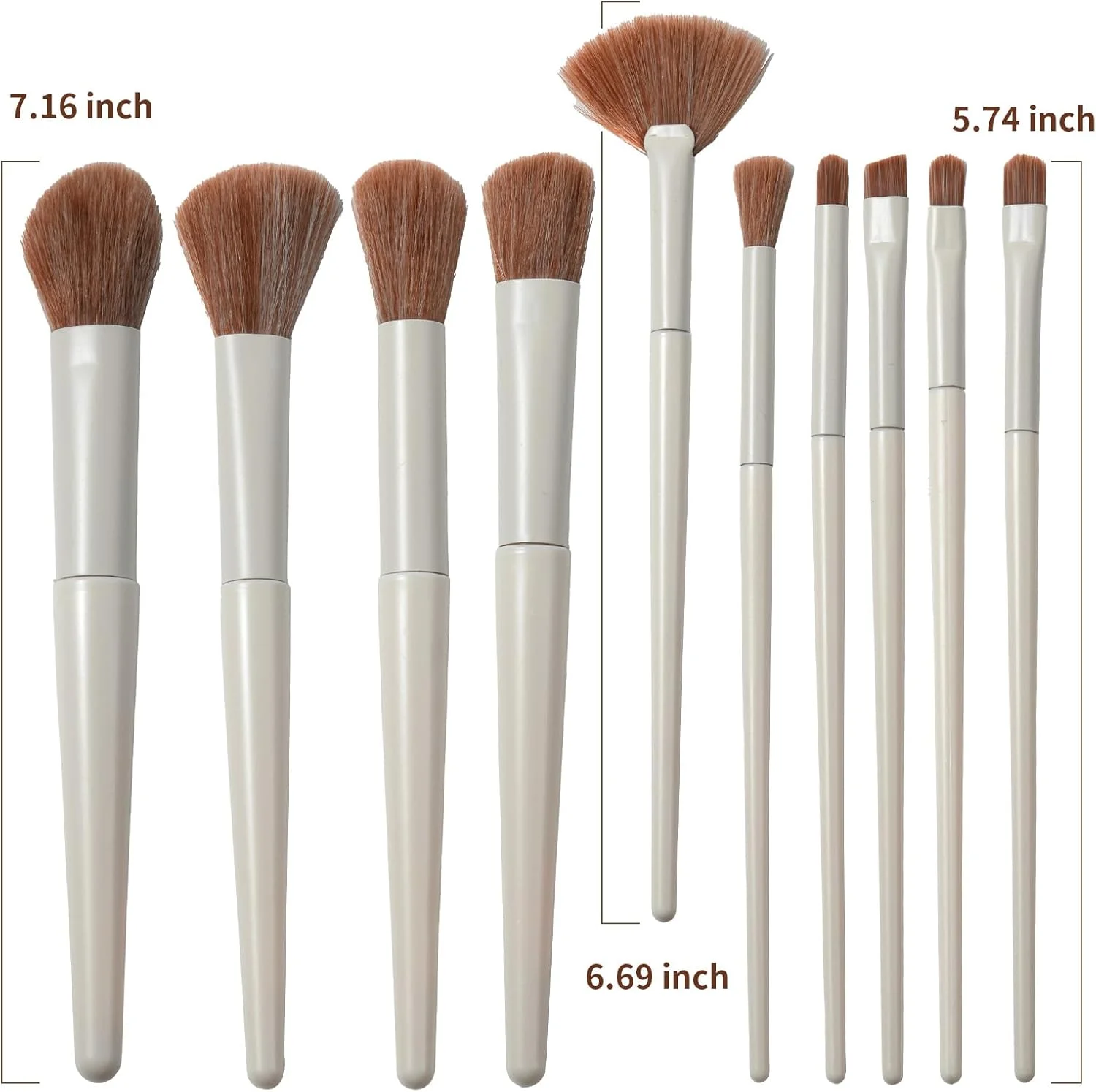 ست برس آرایشی بدن Brusherina، حرفه ای و ابزار ضروری زیبایی برای مسافرت بانوان ست برس آرایشی بدن Brusherina، حرفه ای و ابزار ضروری زیبایی برای مسافرت بانوان