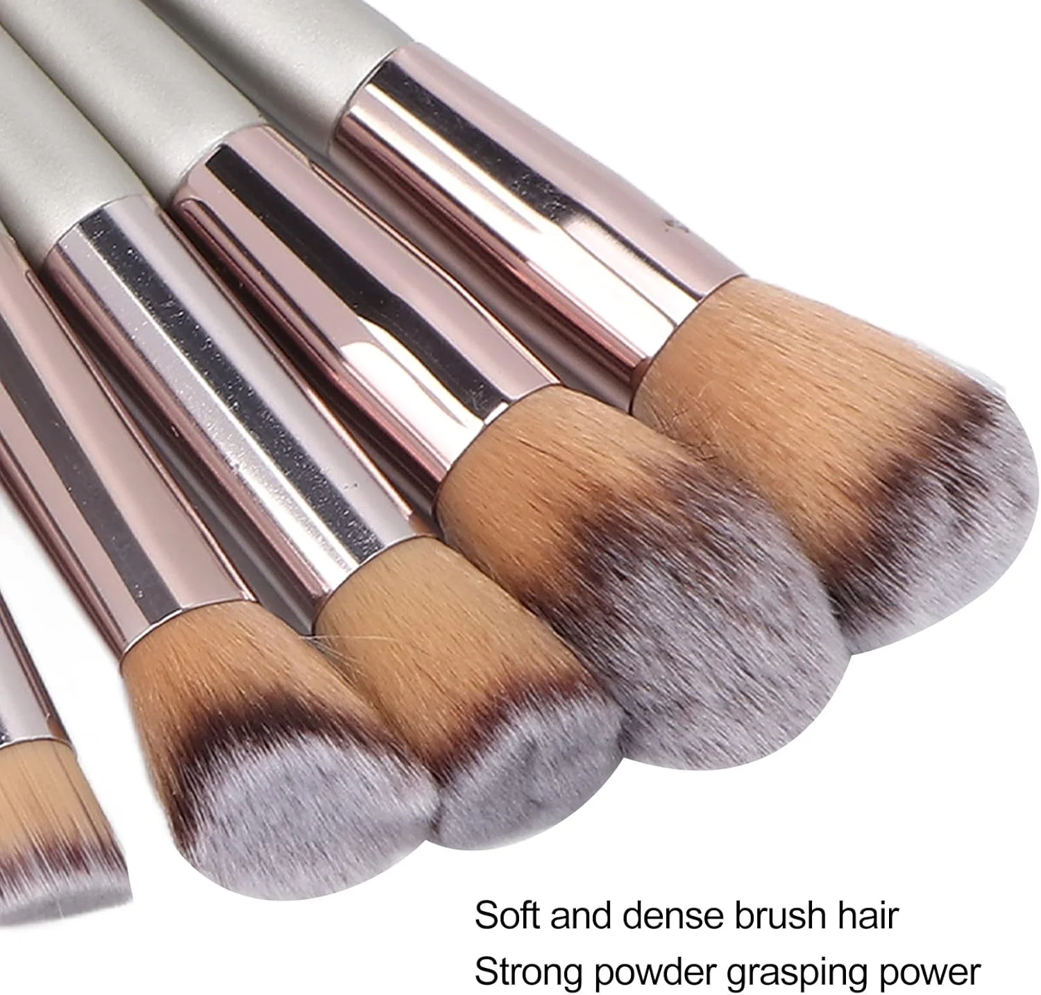 ست برس آرایشی 10 عددی به همراه رنگ برای میز آرایش