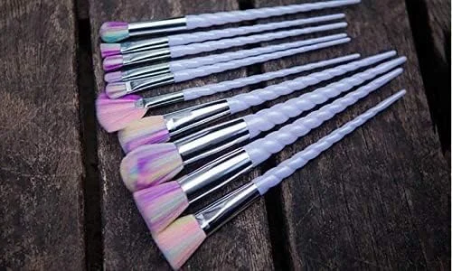 ست 10 عددی برس آرایشی حرفه ای تک شاخ ست 10 عددی برس آرایشی حرفه ای تک شاخ