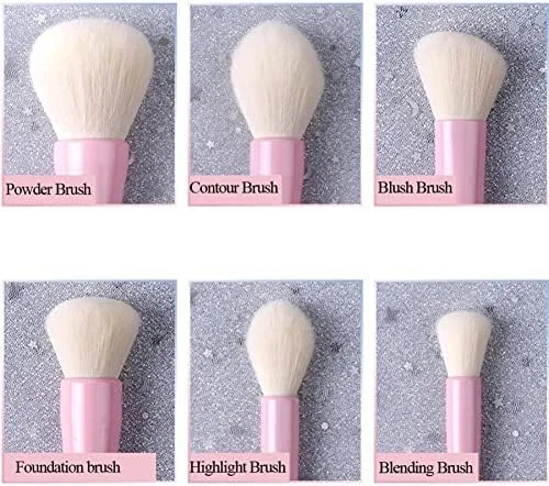 ست ۱۴ عددی برس آرایشی گرادیانی، موی مصنوعی راحت، برس آرایش فونداسیون، سایه چشم، لب به همراه کیف لوازم آرایشی ست ۱۴ عددی برس آرایشی گرادیانی، موی مصنوعی راحت، برس آرایش فونداسیون، سایه چشم، لب به همراه کیف لوازم آرایشی