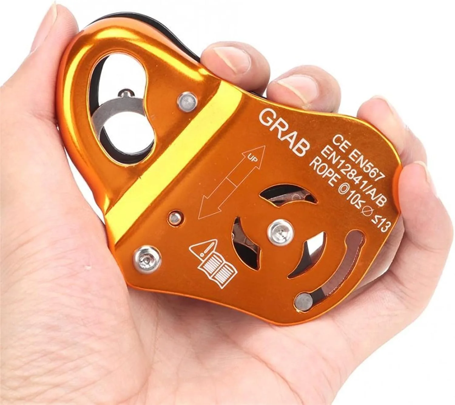 قرقره SEMOOR برای کوهنوردی در فضای باز، طناب گیر خود قفل شونده، محافظ طناب ایمنی در برابر سقوط، لوازم جانبی کوهنوردی در فضای باز