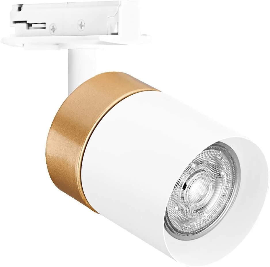 چراغ ریلی LEDVANCE TRACKLIGHT، سر چراغ طلایی/سفید، با پایه GU10، قابل نصب با لامپ معمولی یا هوشمند، هوشمند، WiFi، طراحی شبیه به سبک لافت، محافظت IP20 چراغ ریلی LEDVANCE TRACKLIGHT، سر چراغ طلایی/سفید، با پایه GU10، قابل نصب با لامپ معمولی یا هوشمند، هوشمند، WiFi، طراحی شبیه به سبک لافت، محافظت IP20