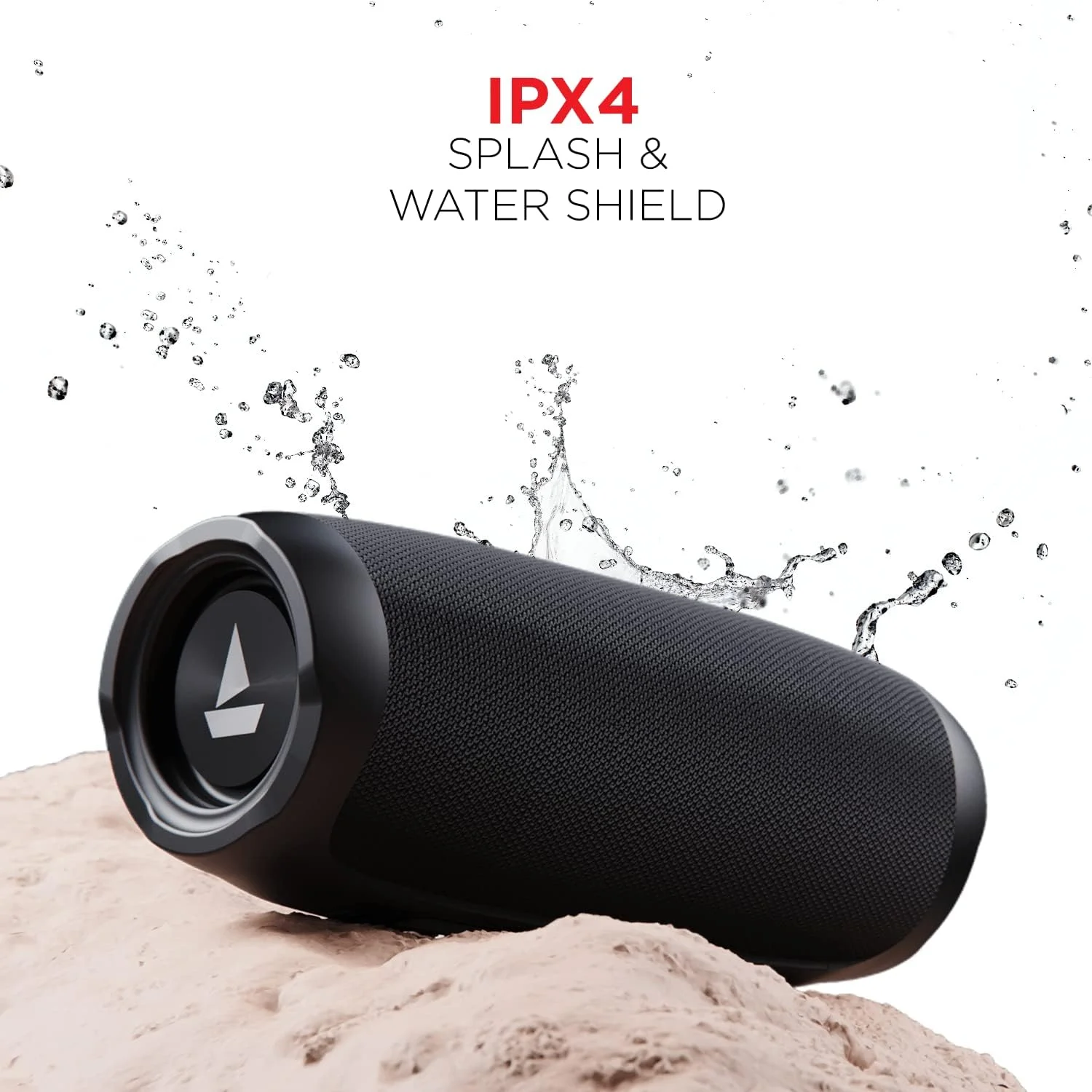 اسپیکر بی سیم قابل حمل boAt Stone 620 با صدای استریو 12 واتی RMS، قابلیت TWS، 10 ساعت پخش، IPX4، حالت های سازگاری چندگانه (مشکی) اسپیکر بی سیم قابل حمل boAt Stone 620 با صدای استریو 12 واتی RMS، قابلیت TWS، 10 ساعت پخش، IPX4، حالت های سازگاری چندگانه (مشکی)