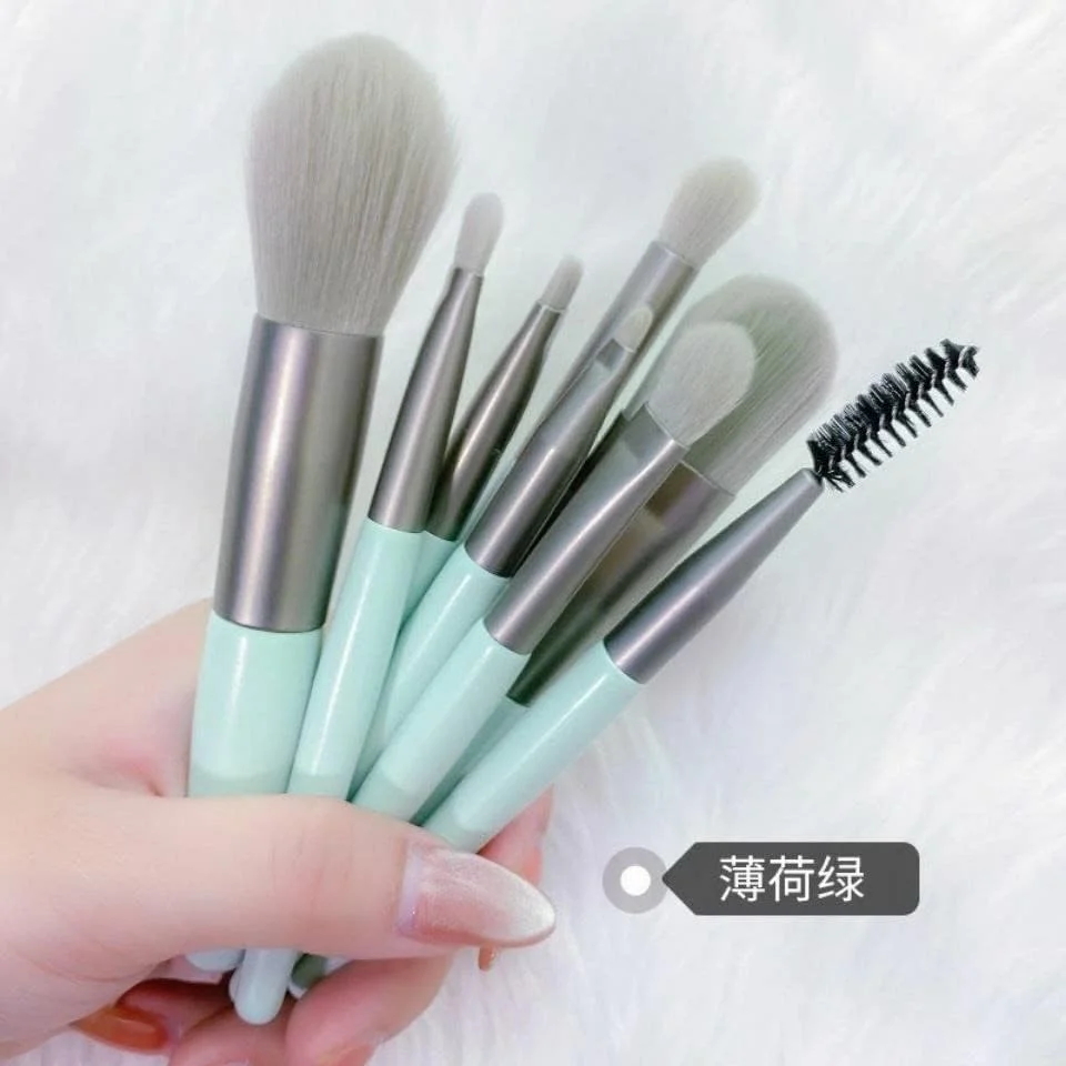 ست برس آرایشی دهیریک تردورلد برای کرم پودر، رژگونه، سایه چشم، مژه، لب و ابرو، ست برس آرایشی مینی قابل حمل 8 عددی ست برس آرایشی دهیریک تردورلد برای کرم پودر، رژگونه، سایه چشم، مژه، لب و ابرو، ست برس آرایشی مینی قابل حمل 8 عددی