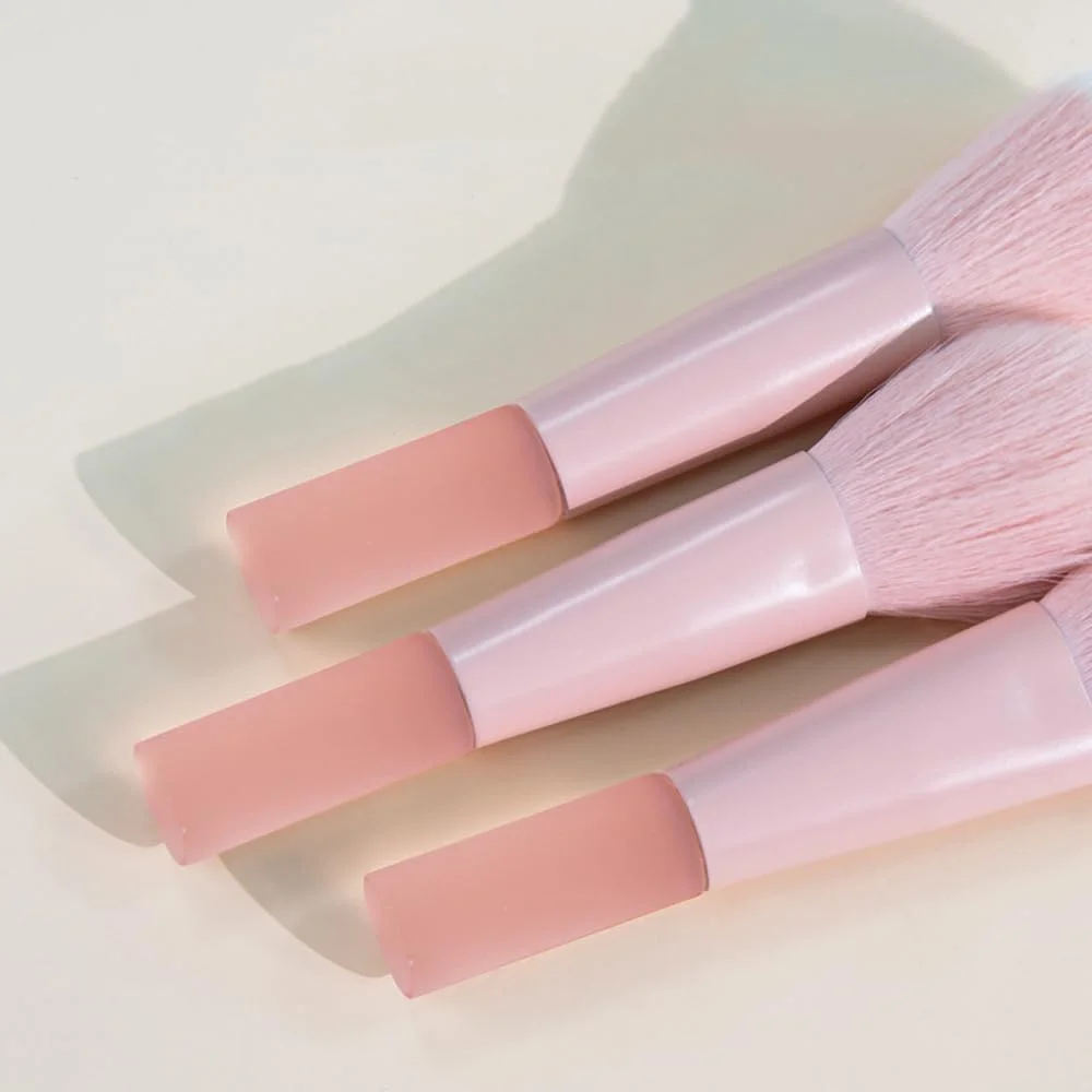 ست براش آرایشی مسافرتی صورتی کیوت COSHINE، ست 10 عددی براش مینی قابل حمل با عملکرد کامل به همراه نگهدارنده ست براش آرایشی مسافرتی صورتی کیوت COSHINE، ست 10 عددی براش مینی قابل حمل با عملکرد کامل به همراه نگهدارنده