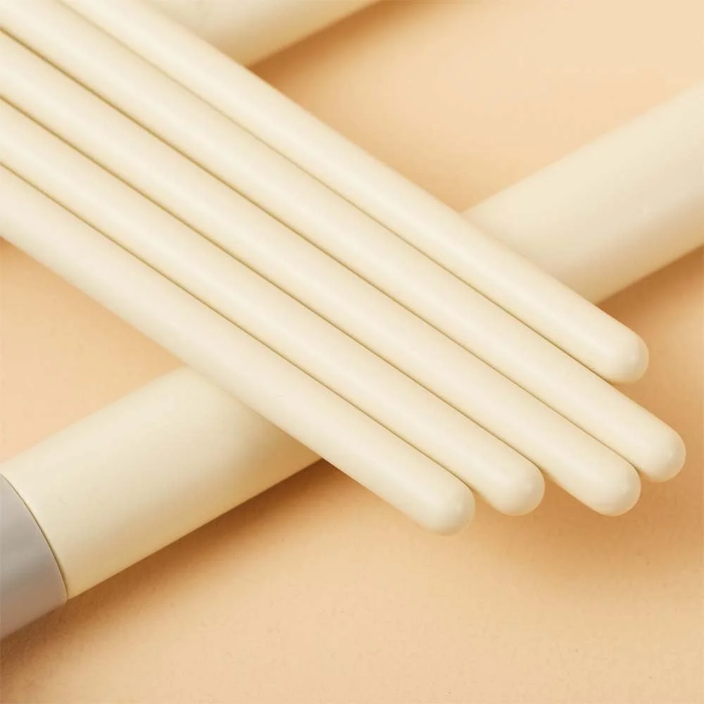 ست برس آرایشی حرفه ای COSHINE، 7 عدد برس نرم مصنوعی با دسته چوبی برای کرم پودر، پودر، سایه چشم، رژ لب