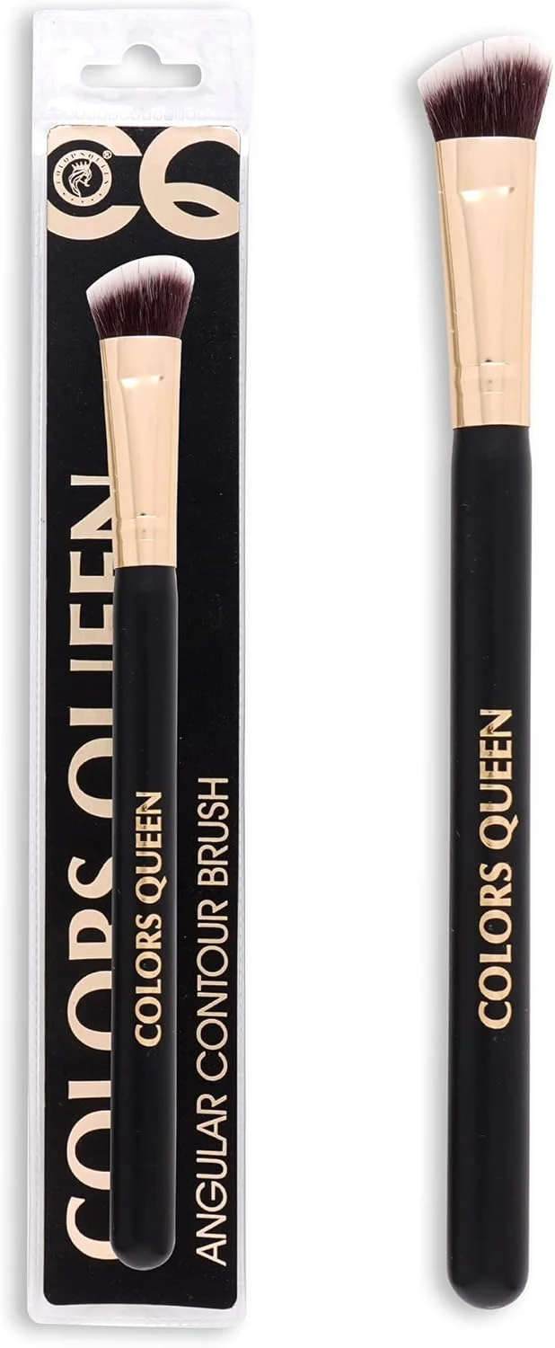 ست براش آرایشی صورت Colors Queen با موهای مصنوعی، براش زاویه دار سایه چشم، براش کانتور زاویه دار، براش لب، براش برای استفاده آسان، ست براش 3 تکه ست براش آرایشی صورت Colors Queen با موهای مصنوعی، براش زاویه دار سایه چشم، براش کانتور زاویه دار، براش لب، براش برای استفاده آسان، ست براش 3 تکه