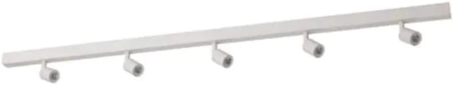 چراغ سقفی ریلی 5 شاخه ال ای دی ایکیا مدل BAVE، سفید چراغ سقفی ریلی 5 شاخه ال ای دی ایکیا مدل BAVE، سفید