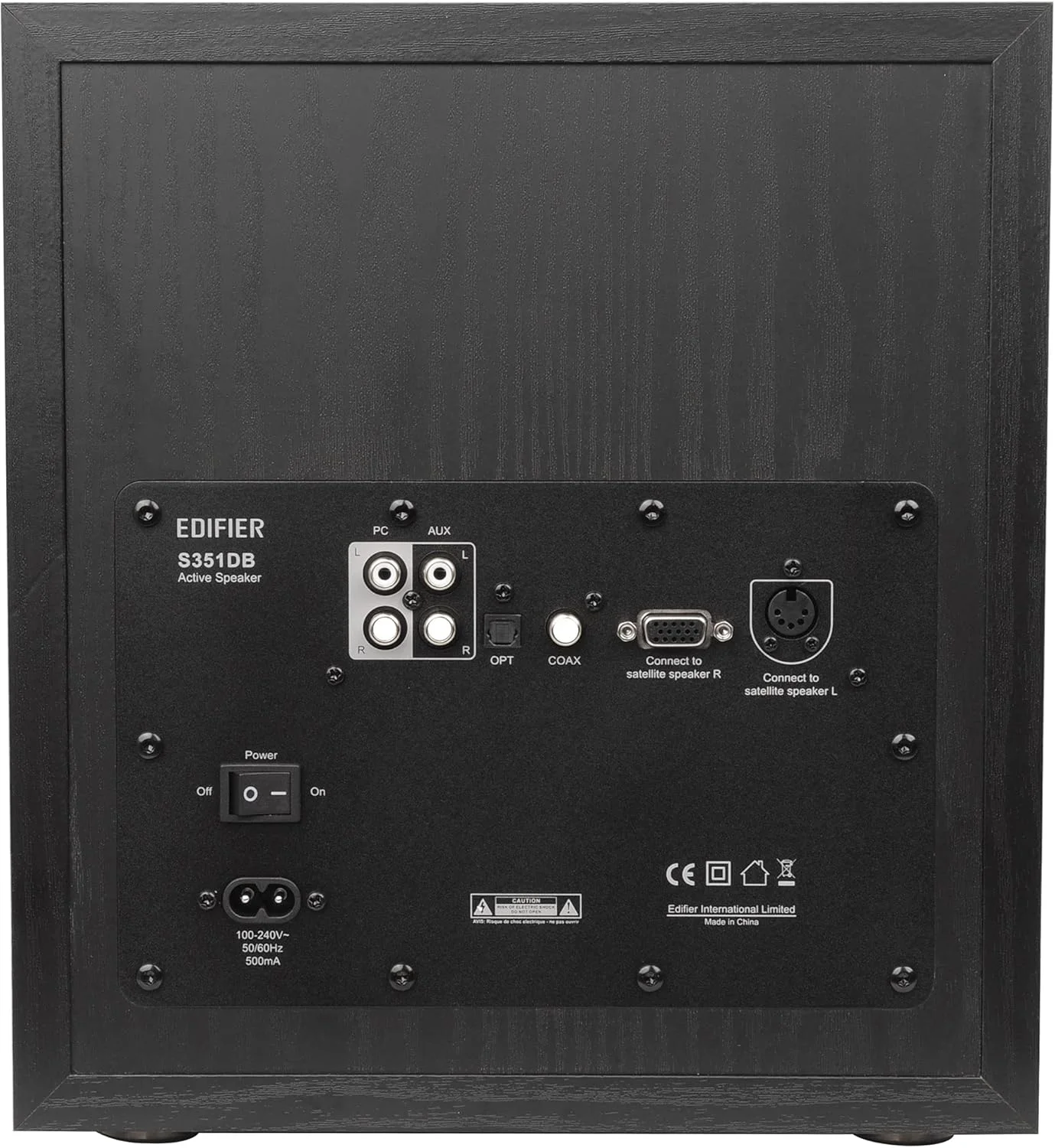 اسپیکر و ساب ووفر 2.1 سیستم Edifier S351DB، بلوتوث، اپتیکال و کمکی، صدای بی سیم برای اتاق مطالعه، اتاق نشیمن و اتاق کار، مشکی اسپیکر و ساب ووفر 2.1 سیستم Edifier S351DB، بلوتوث، اپتیکال و کمکی، صدای بی سیم برای اتاق مطالعه، اتاق نشیمن و اتاق کار، مشکی