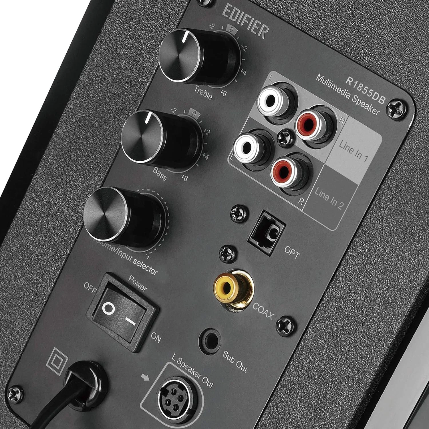 سیستم بلندگوی بلوتوثی Edifier R1855DB RMS 16Wx2 + 19Wx2، مشکی سیستم بلندگوی بلوتوثی Edifier R1855DB RMS 16Wx2 + 19Wx2، مشکی