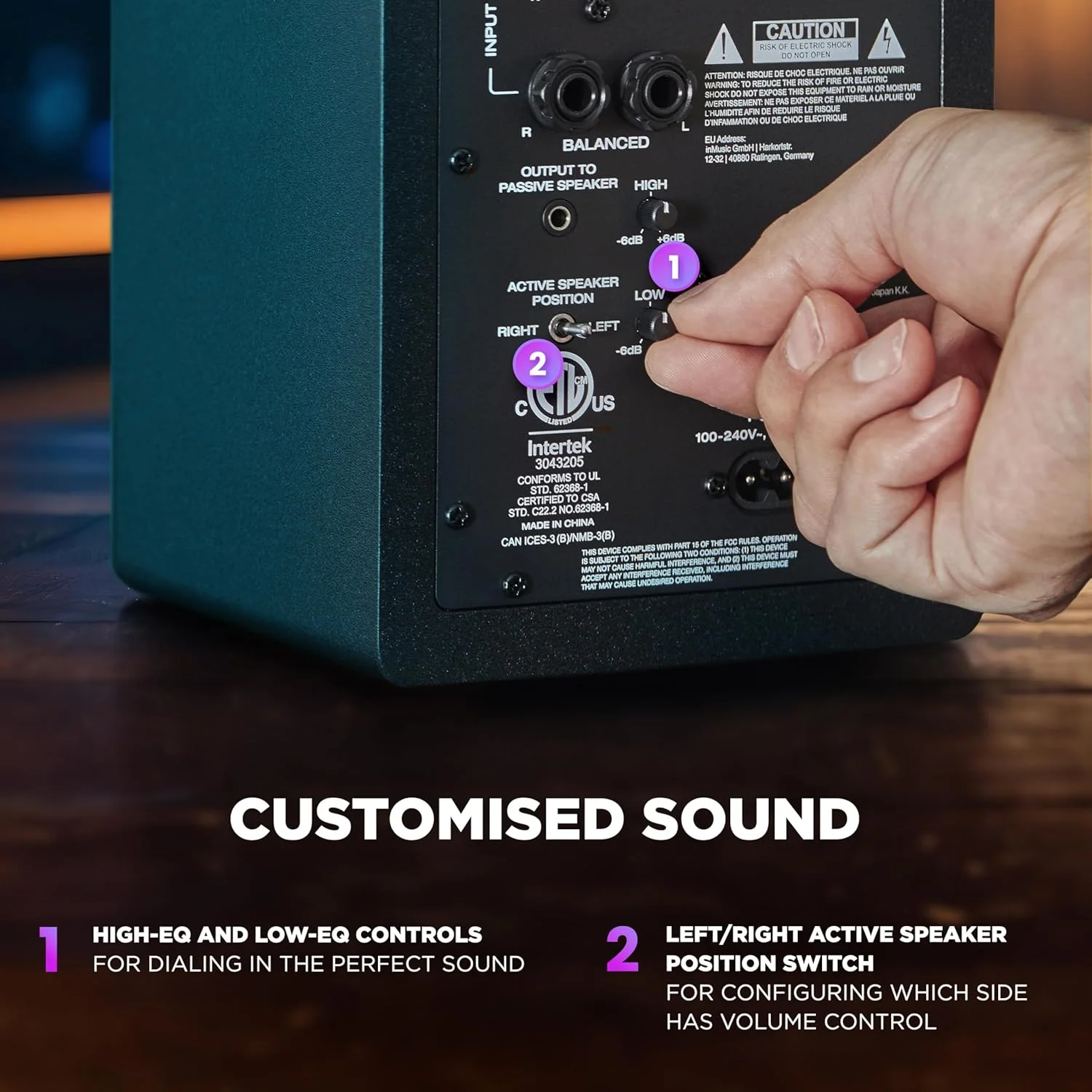 اسپیکرهای رومیزی/مانیتورهای استودیویی M-Audio Bx3 با توان 120 وات برای بازی، تولید موسیقی، پخش زنده و پادکست (جفت Bx3) اسپیکرهای رومیزی/مانیتورهای استودیویی M-Audio Bx3 با توان 120 وات برای بازی، تولید موسیقی، پخش زنده و پادکست (جفت Bx3)