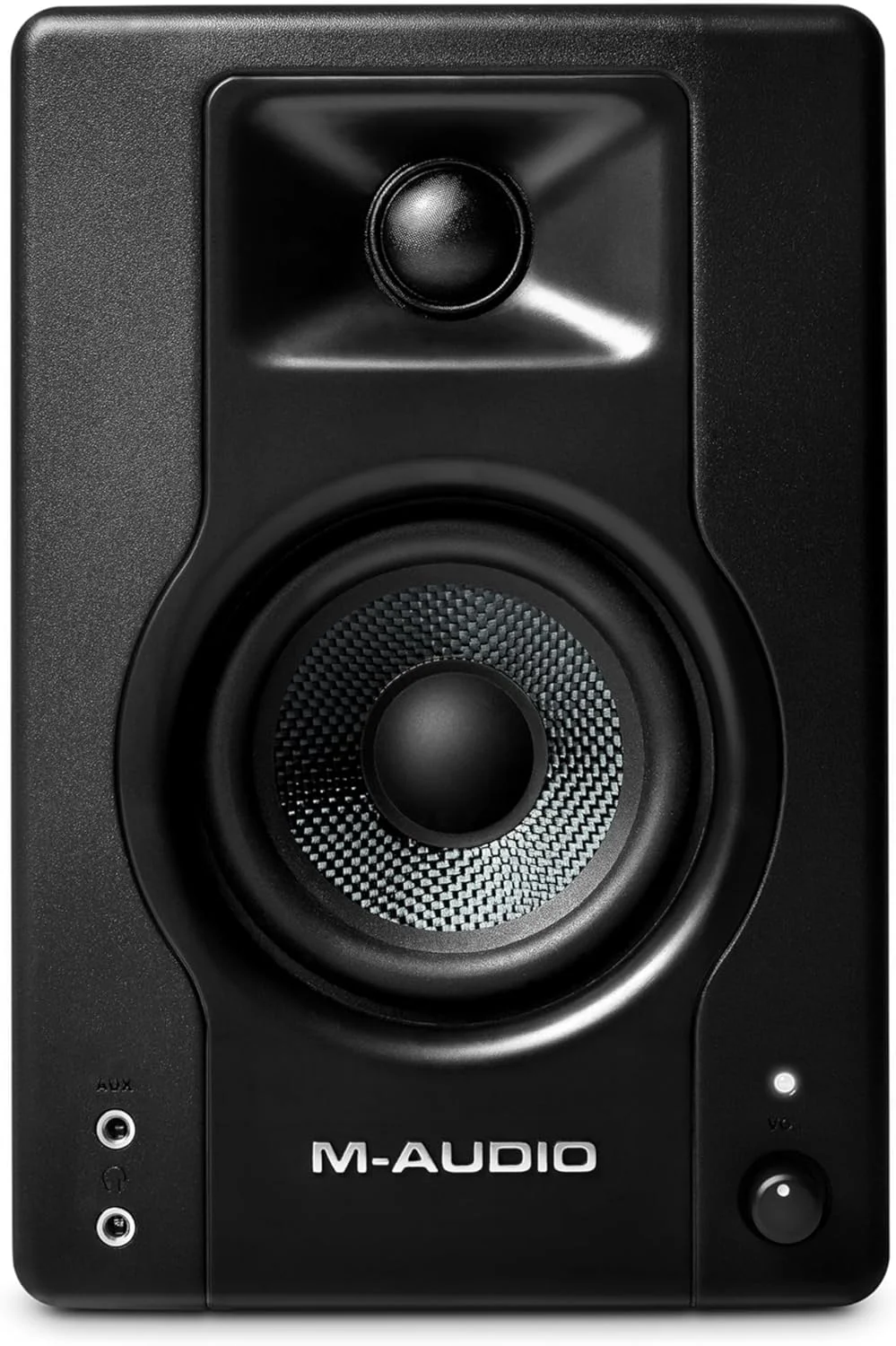 اسپیکرهای رومیزی/مانیتورهای استودیویی M-Audio Bx3 با توان 120 وات برای بازی، تولید موسیقی، پخش زنده و پادکست (جفت Bx3) اسپیکرهای رومیزی/مانیتورهای استودیویی M-Audio Bx3 با توان 120 وات برای بازی، تولید موسیقی، پخش زنده و پادکست (جفت Bx3)