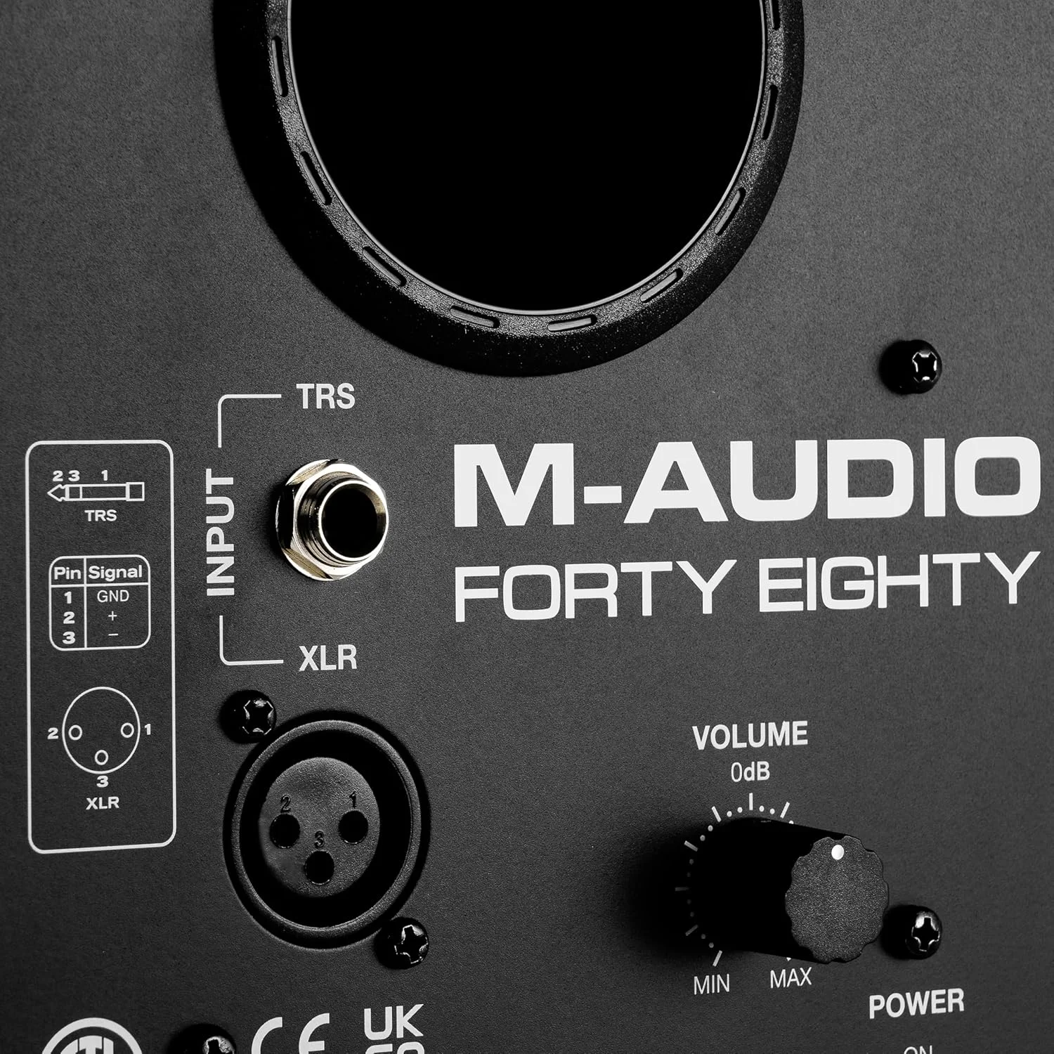 مانیتور استودیویی اکتیو M-Audio Forty Eighty با ووفر 8 اینچی، تیوتر 1.25 اینچی، بلوتوث و DSP - تک واحدی