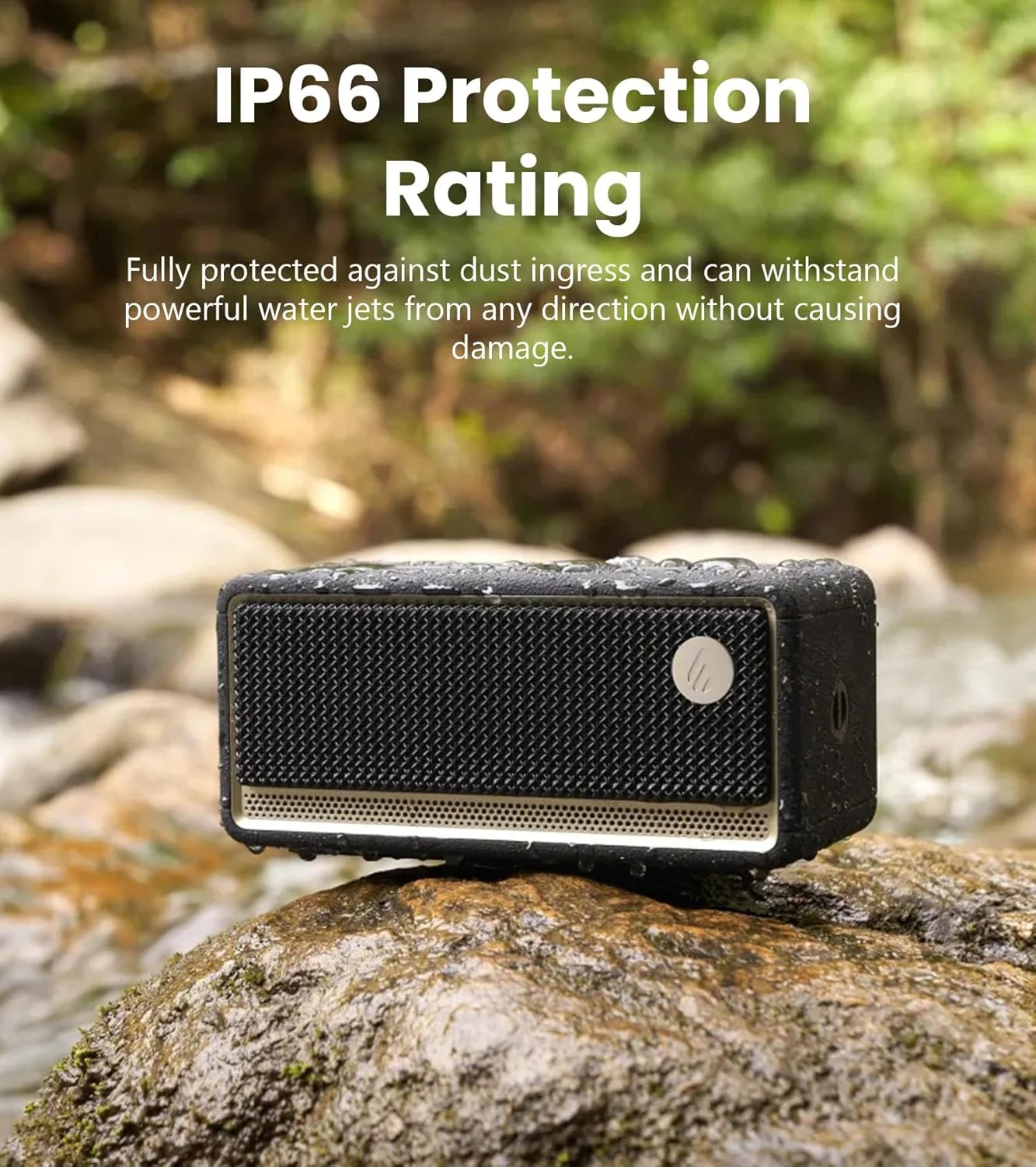 اسپیکر بلوتوثی ادیفایر، قابل حمل با قابلیت جفت شدن استریو، ضد گرد و غبار و ضد آب IP66، 9 ساعت پخش مداوم، بلوتوث 5.4، توان خروجی 34 وات RMS، اتصال دو دستگاه همزمان، نورپردازی محیطی مناسب برای مهمانی های خانگی، فضای باز و ساحل - مشکی اسپیکر بلوتوثی ادیفایر، قابل حمل با قابلیت جفت شدن استریو، ضد گرد و غبار و ضد آب IP66، 9 ساعت پخش مداوم، بلوتوث 5.4، توان خروجی 34 وات RMS، اتصال دو دستگاه همزمان، نورپردازی محیطی مناسب برای مهمانی های خانگی، فضای باز و ساحل - مشکی