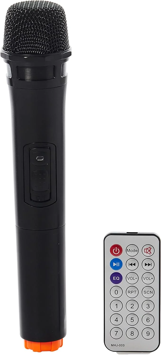 اسپیکر چرخدار شارژی Geepas با میکروفون | کیفیت صدای قدرتمند با توان خروجی 30000W PMPO | حمل آسان با دسته راحت - GMS11188 اسپیکر چرخدار شارژی Geepas با میکروفون | کیفیت صدای قدرتمند با توان خروجی 30000W PMPO | حمل آسان با دسته راحت - GMS11188