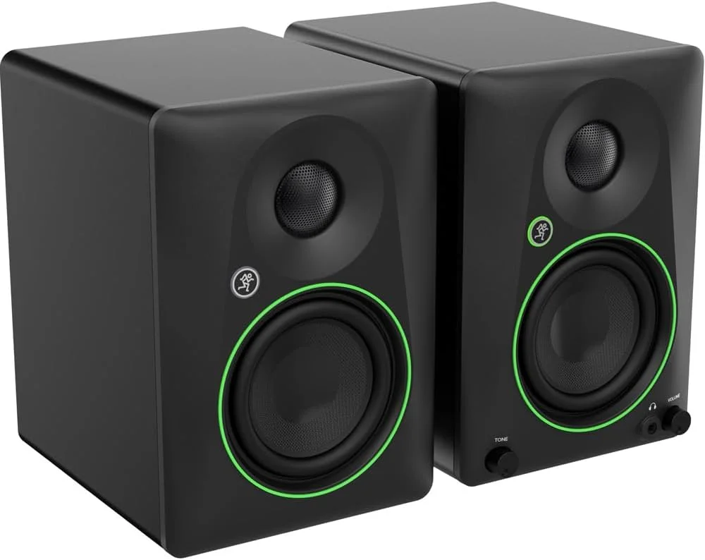 مانیتورهای استودیویی مکی CR4.5 4.5 اینچی با کنترل صدا مانیتورهای استودیویی مکی CR4.5 4.5 اینچی با کنترل صدا