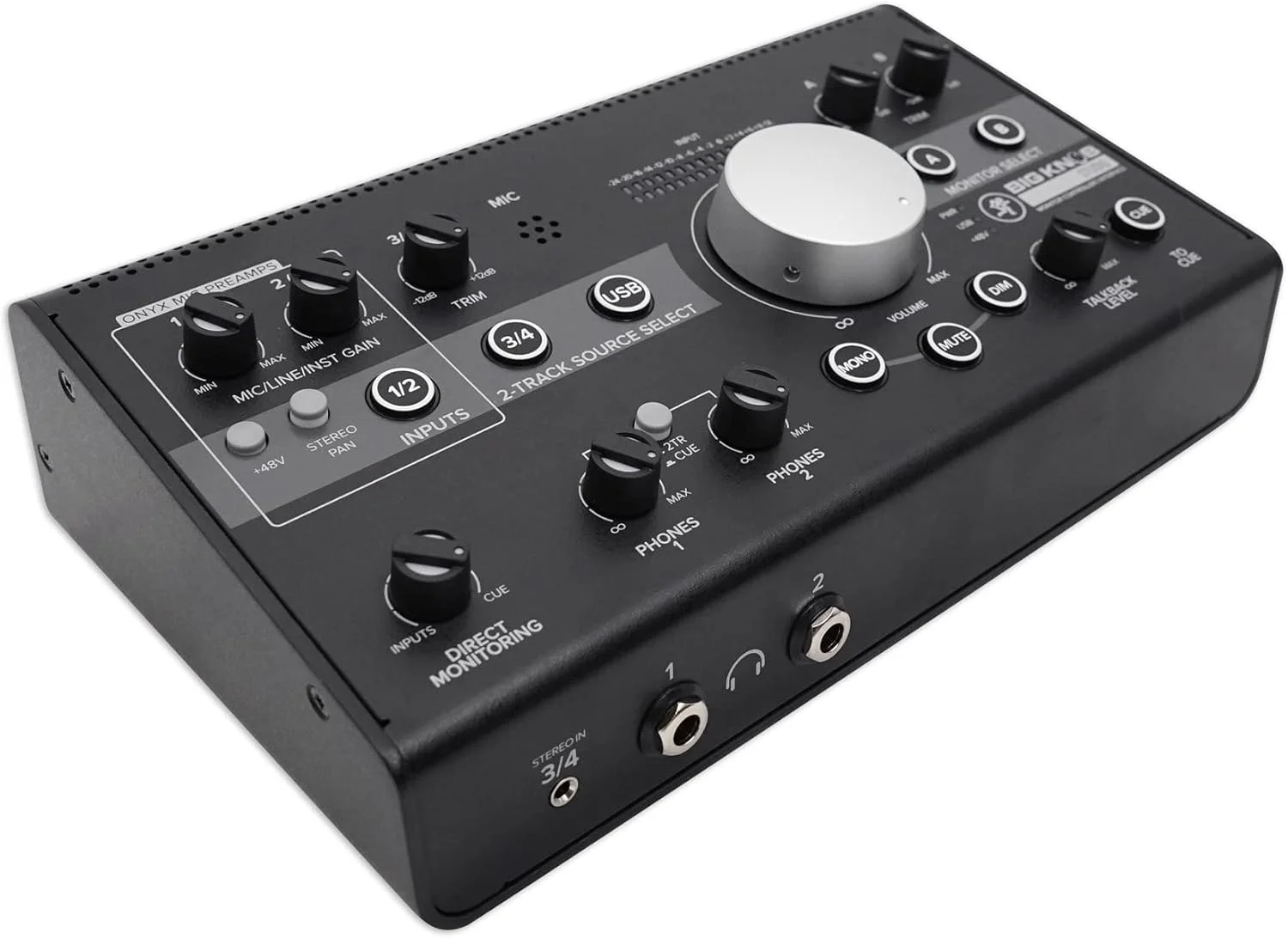 کنترلر مانیتور استودیویی 3x2 مکی سری Big Knob با نرخ نمونه برداری 192 کیلوهرتز کنترلر مانیتور استودیویی 3x2 مکی سری Big Knob با نرخ نمونه برداری 192 کیلوهرتز