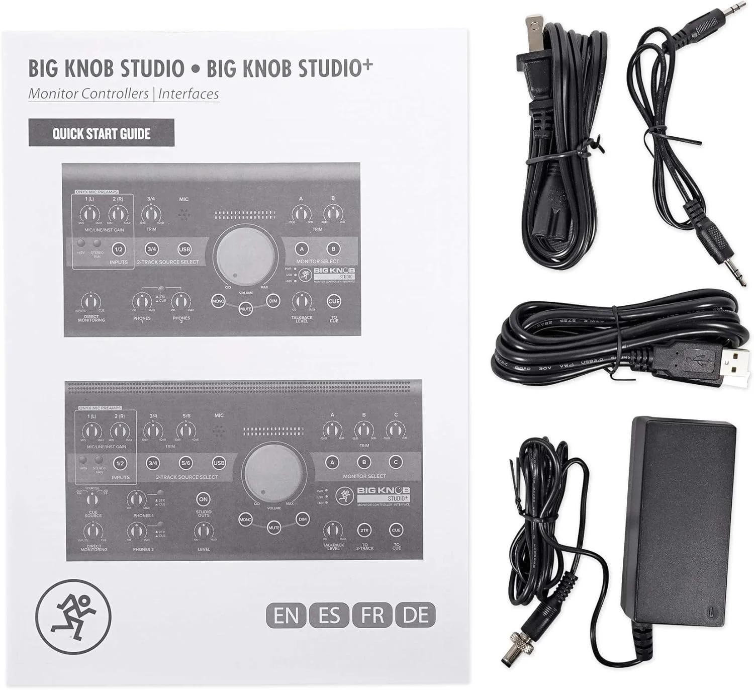 کنترلر مانیتور استودیویی 4x3 Mackie Big Knob Series با ورودی/خروجی USB 192kHz (BIG KNOB STUDIO PLUS)