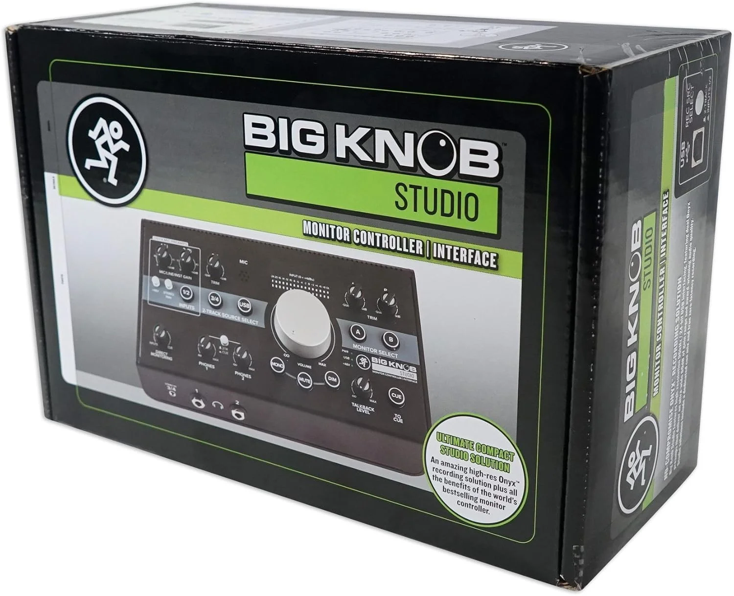 کنترلر مانیتور استودیویی 3x2 مکی سری Big Knob با نرخ نمونه برداری 192 کیلوهرتز کنترلر مانیتور استودیویی 3x2 مکی سری Big Knob با نرخ نمونه برداری 192 کیلوهرتز