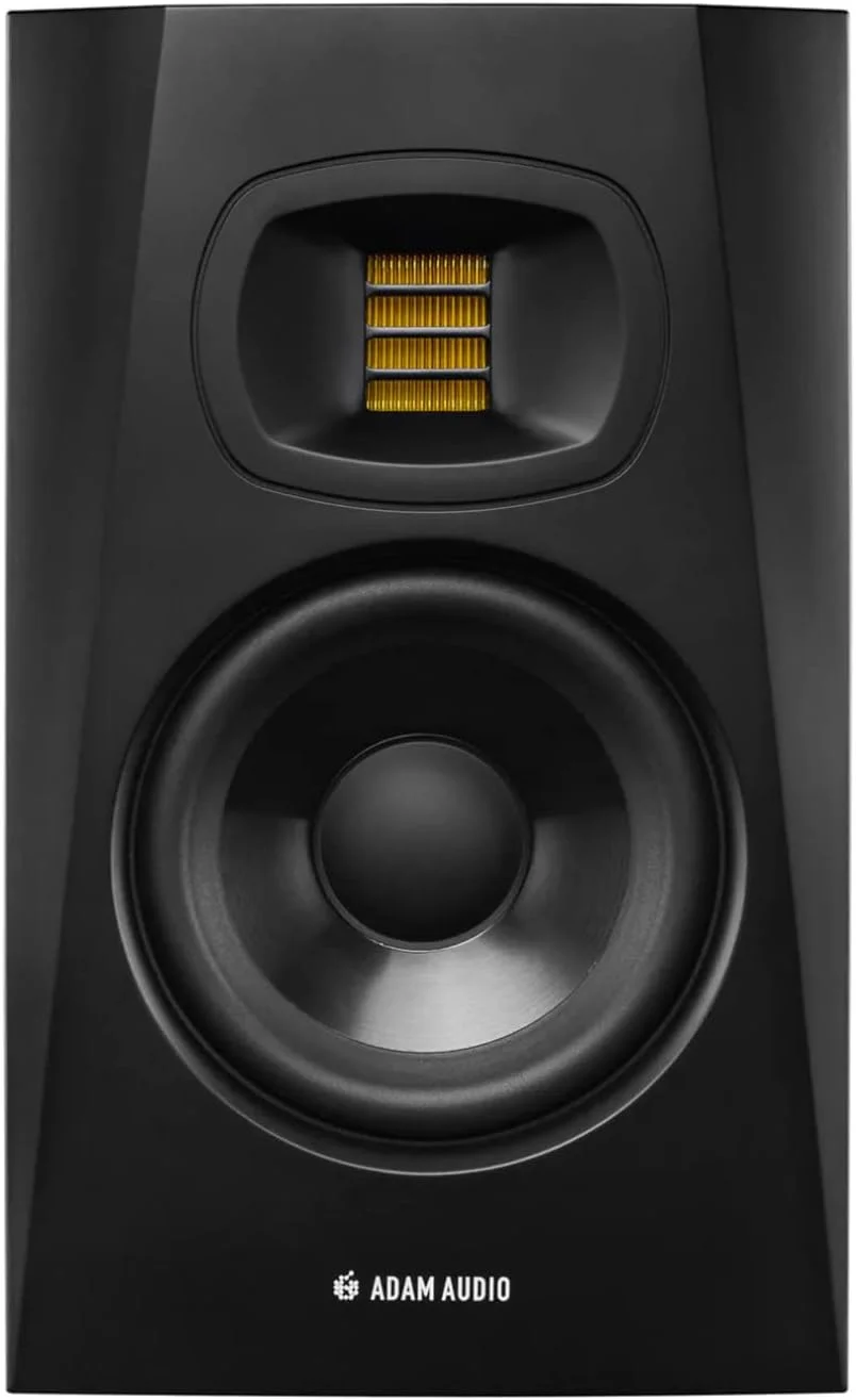 مانیتور استودیویی اکتیو 7 اینچی Adam Audio T7V (بسته 2 عددی) به همراه پدهای ایزولهسازی، بسته کابلهای XLR و TRS (7 قطعه) مانیتور استودیویی اکتیو 7 اینچی Adam Audio T7V (بسته 2 عددی) به همراه پدهای ایزولهسازی، بسته کابلهای XLR و TRS (7 قطعه)