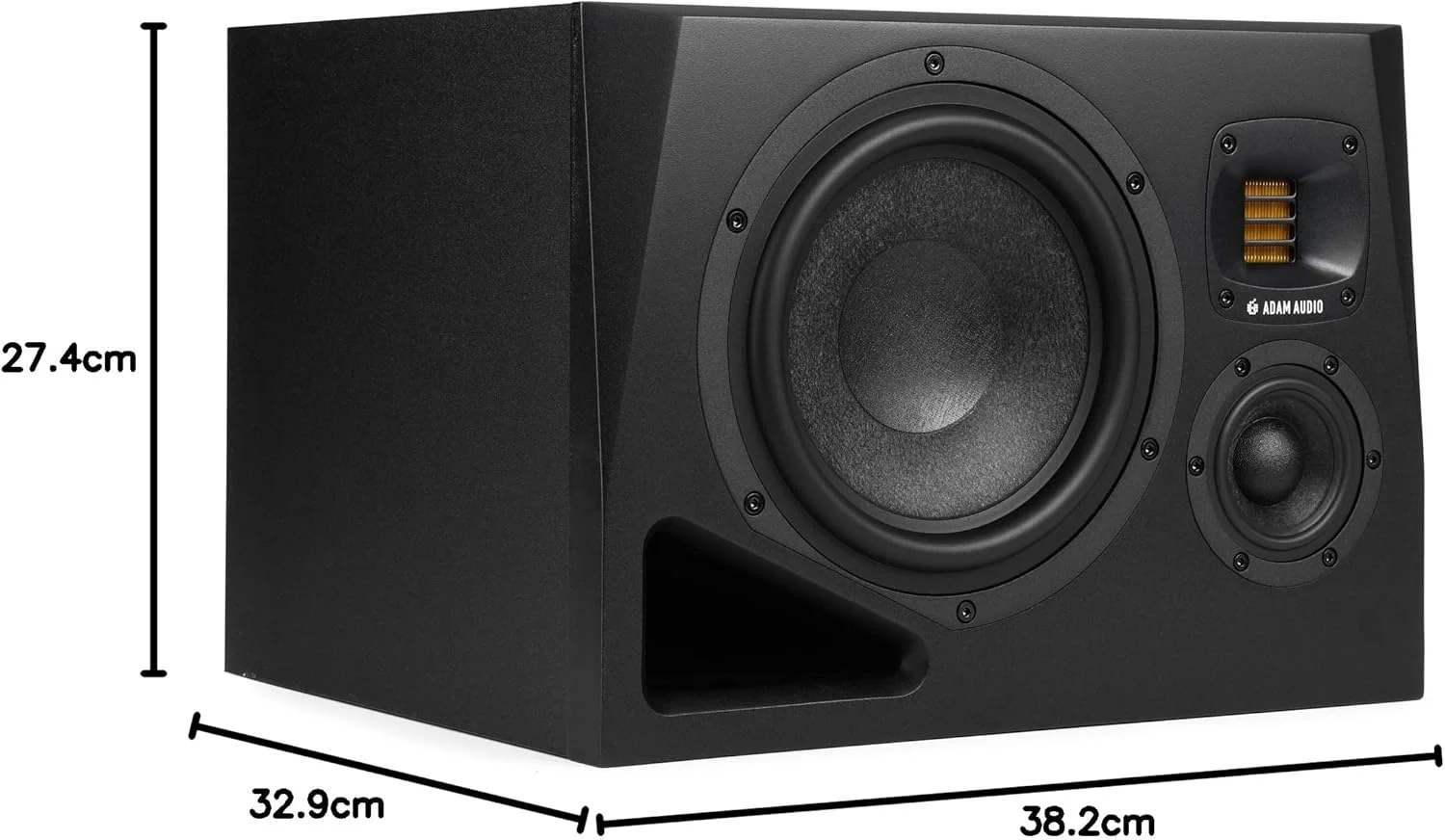مانیتور استودیویی اکتیو 8 اینچی 3-Way ADAM Audio A8H-L (چپ)