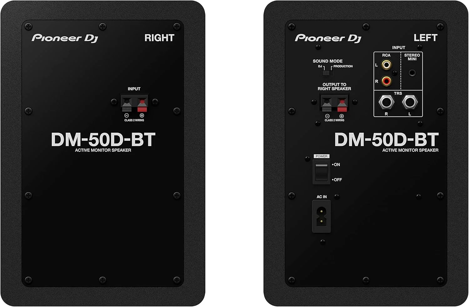 اسپیکر مانیتورینگ دسکتاپ 5 اینچی پایونیر DJ DM-50D-BT با بلوتوث - جفت - مشکی اسپیکر مانیتورینگ دسکتاپ 5 اینچی پایونیر DJ DM-50D-BT با بلوتوث - جفت - مشکی