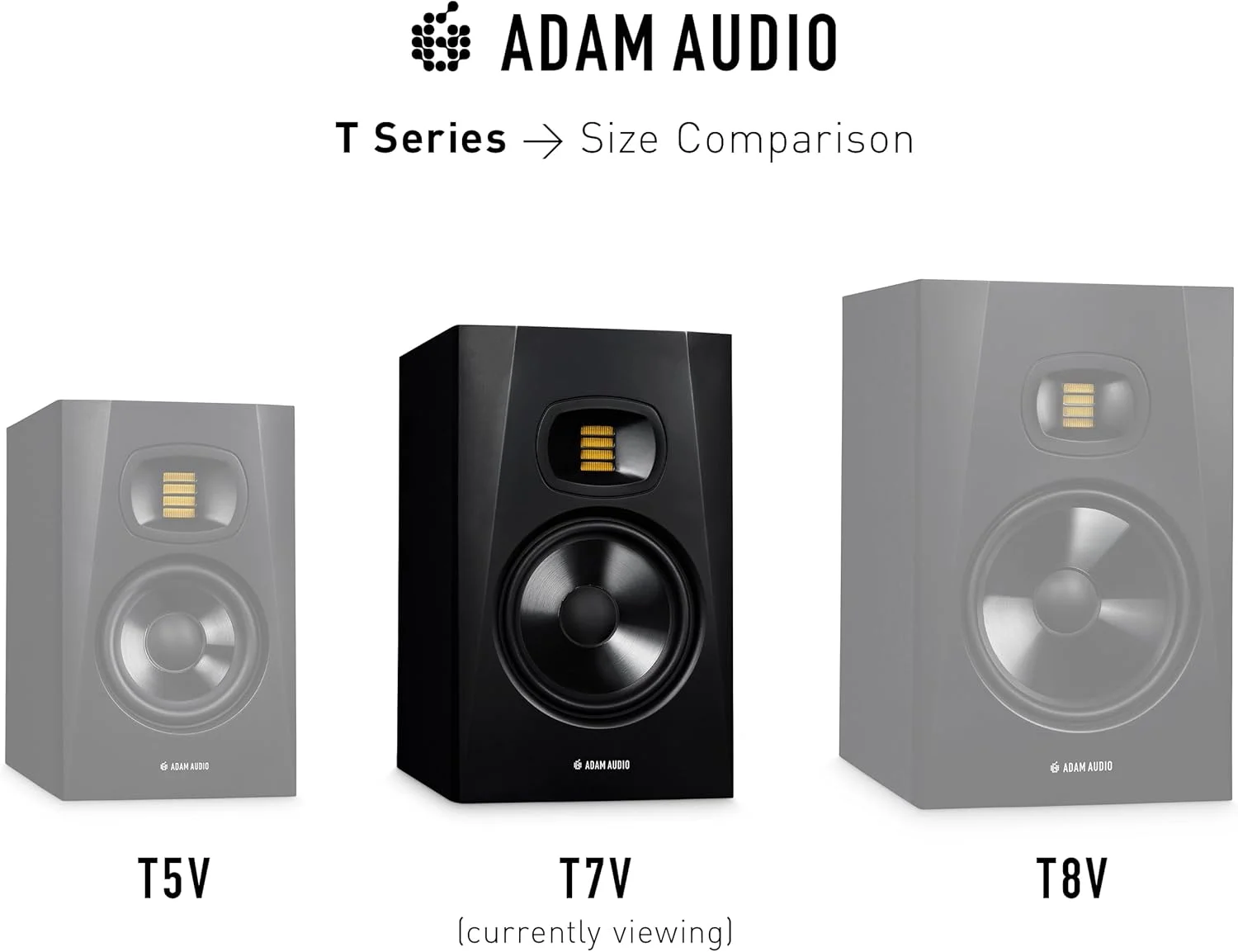 مانیتور استودیویی نزدیک ADAM Audio T7V (تکی) مانیتور استودیویی نزدیک ADAM Audio T7V (تکی)
